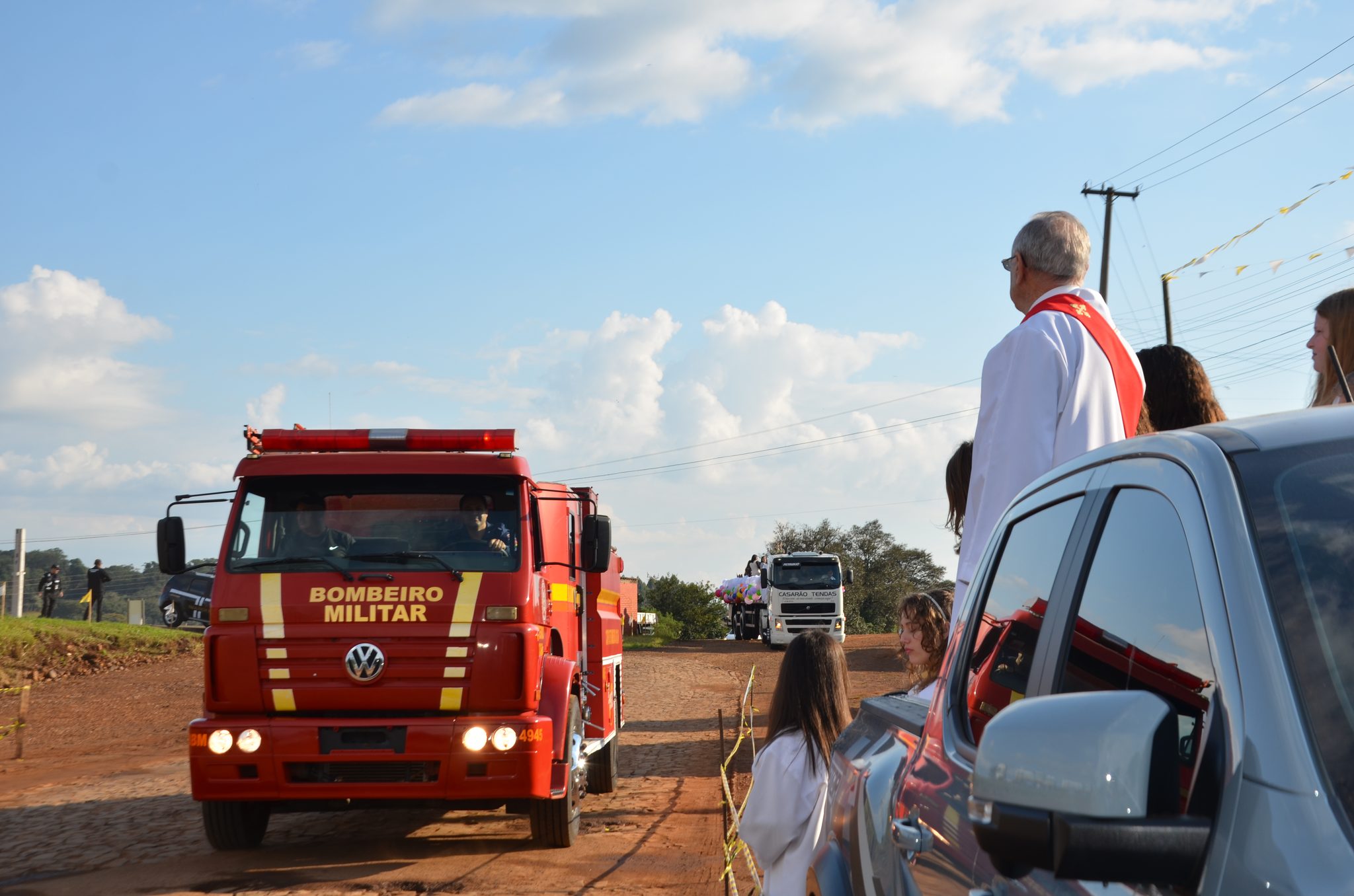 Festa do Colono e Motorista da comunidade São Cristóvão de FW