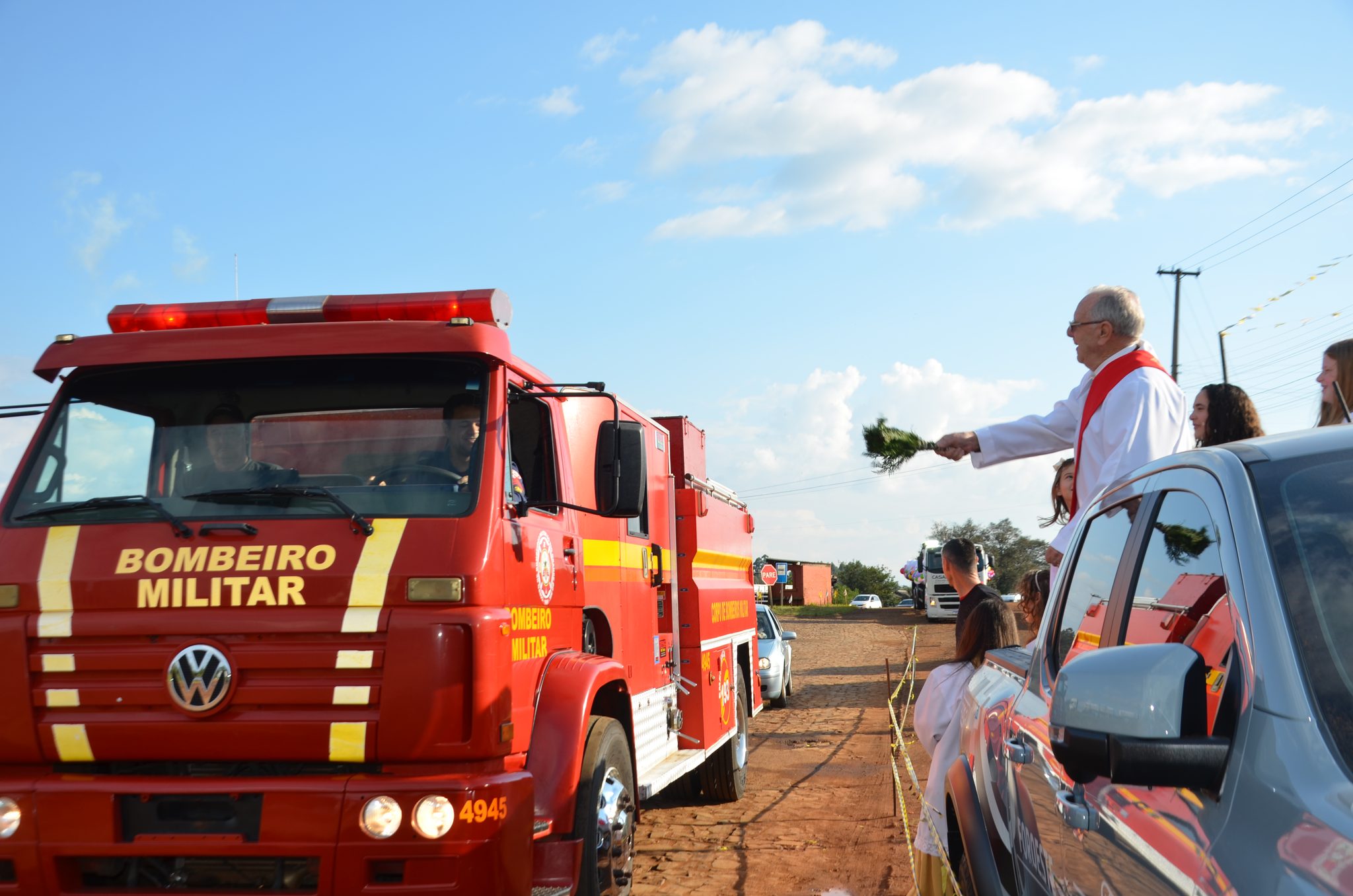 Festa do Colono e Motorista da comunidade São Cristóvão de FW
