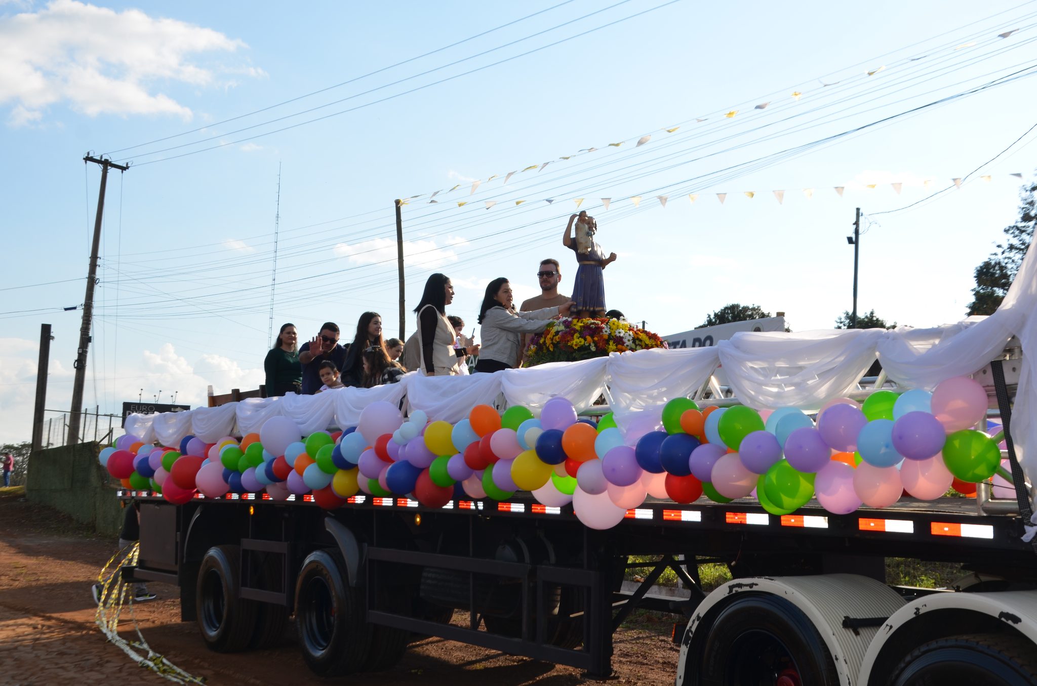 Festa do Colono e Motorista da comunidade São Cristóvão de FW