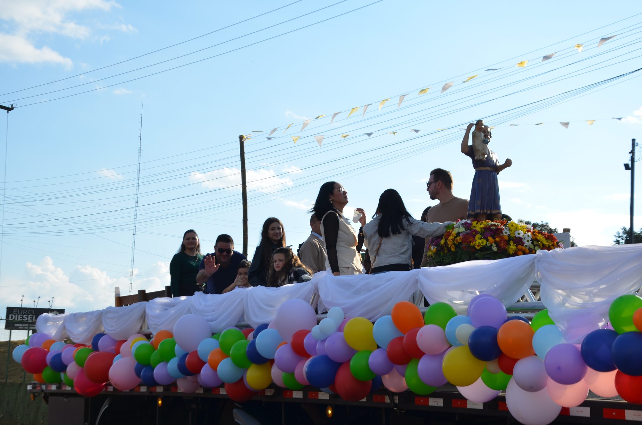 Festa do Colono e Motorista da comunidade São Cristóvão de FW
