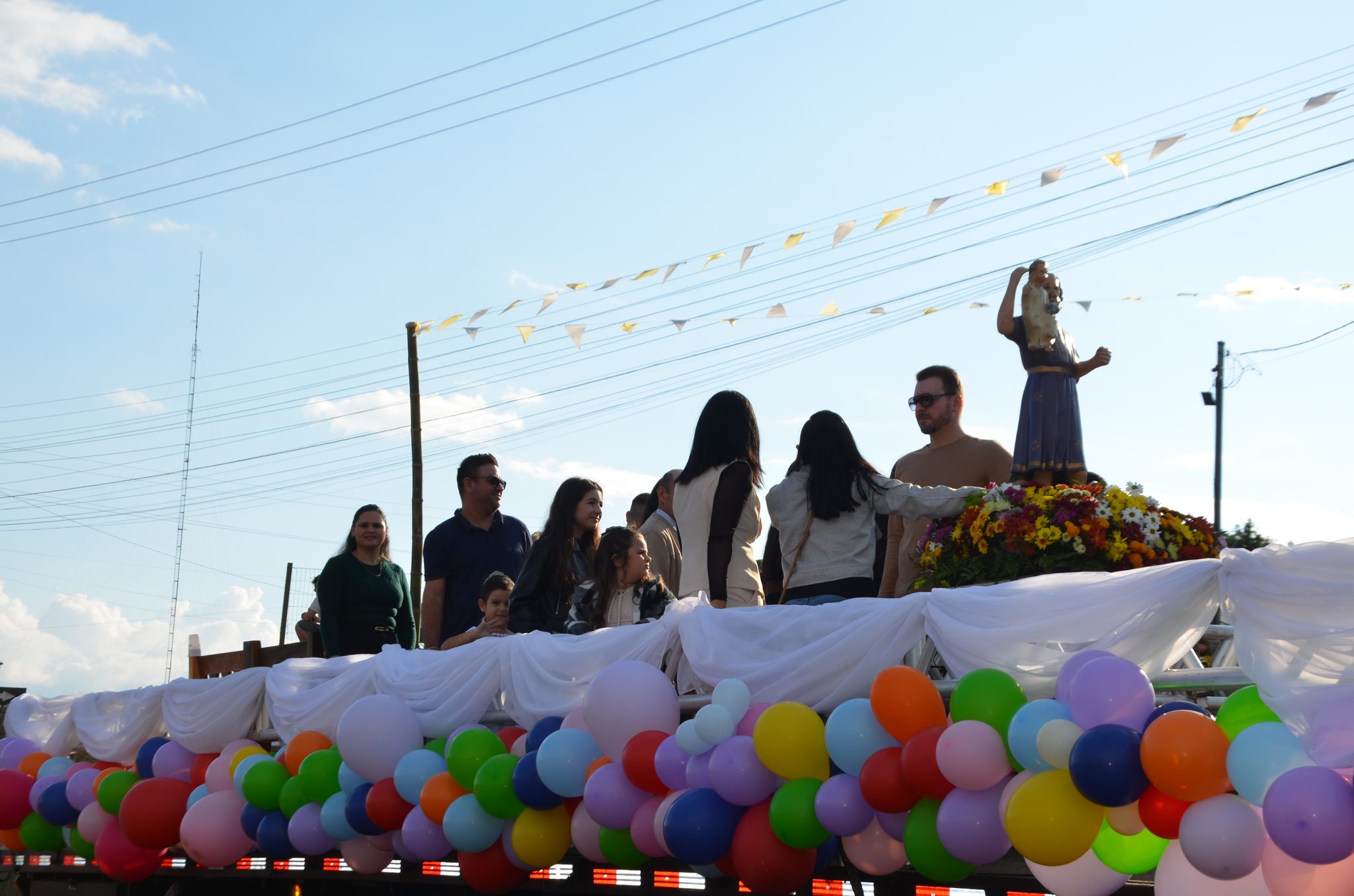 Festa do Colono e Motorista da comunidade São Cristóvão de FW