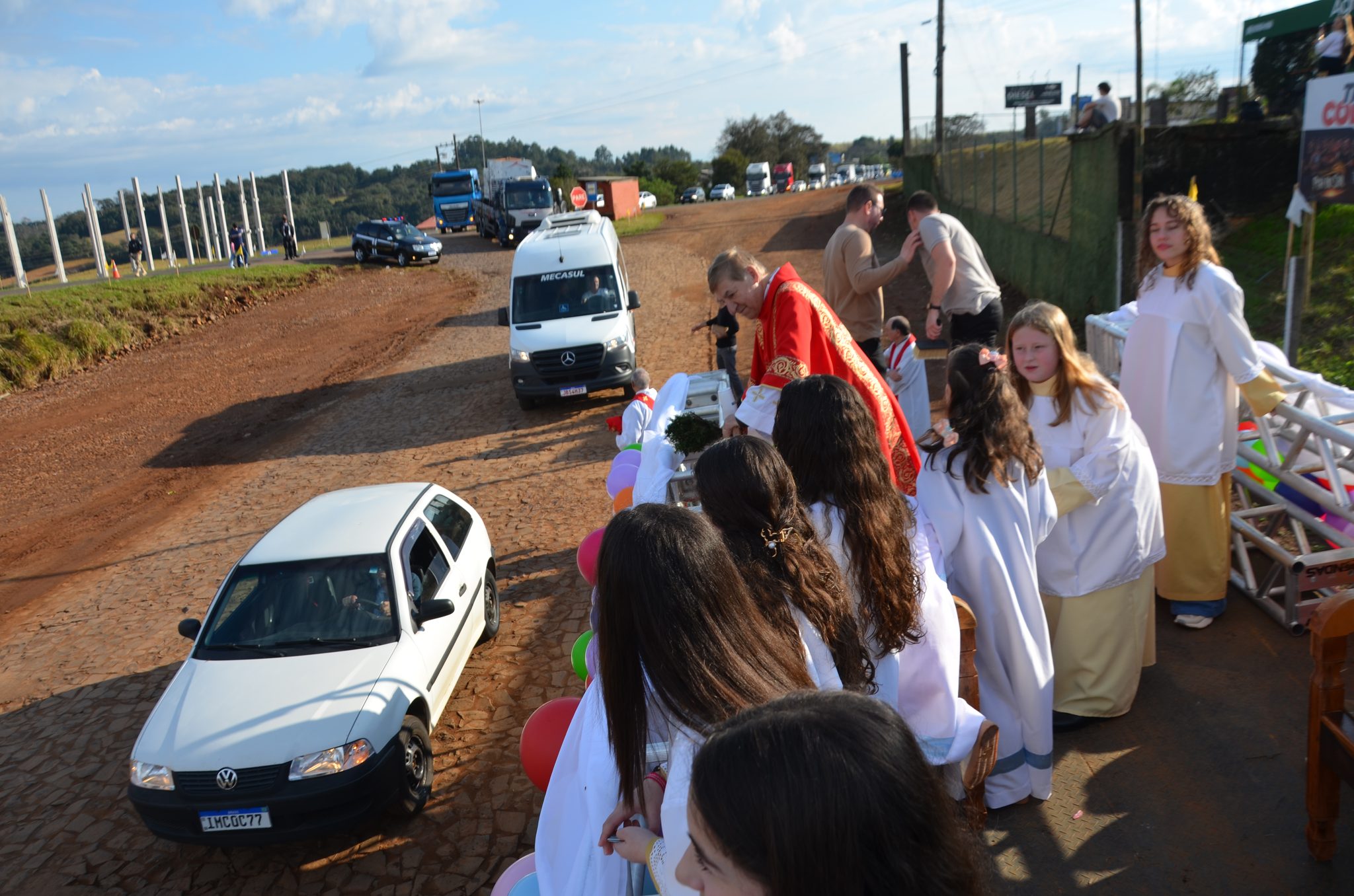 Festa do Colono e Motorista da comunidade São Cristóvão de FW