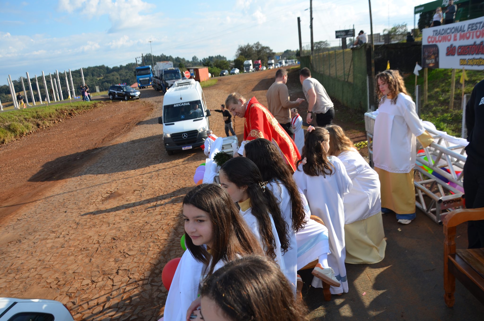 Festa do Colono e Motorista da comunidade São Cristóvão de FW