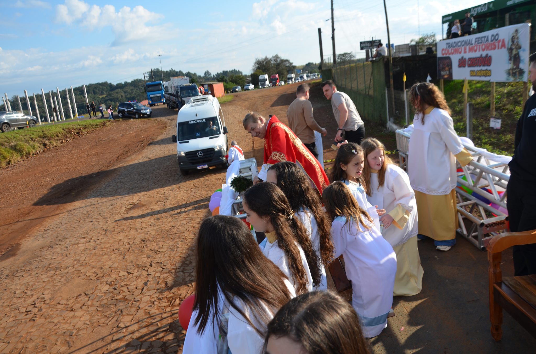 Festa do Colono e Motorista da comunidade São Cristóvão de FW