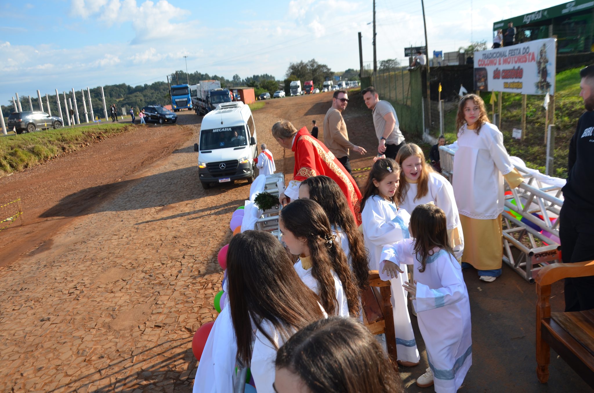 Festa do Colono e Motorista da comunidade São Cristóvão de FW