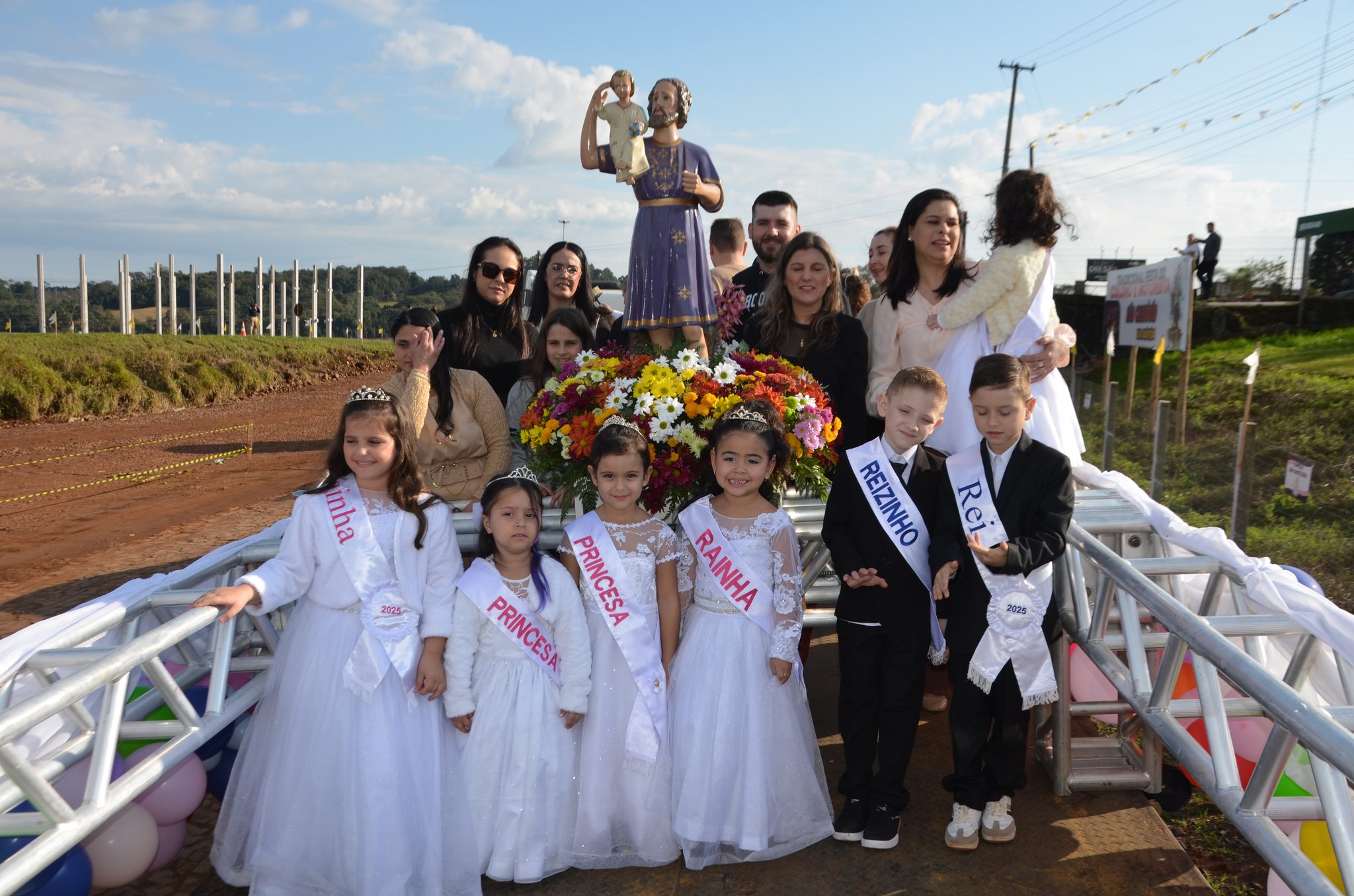 Festa do Colono e Motorista da comunidade São Cristóvão de FW