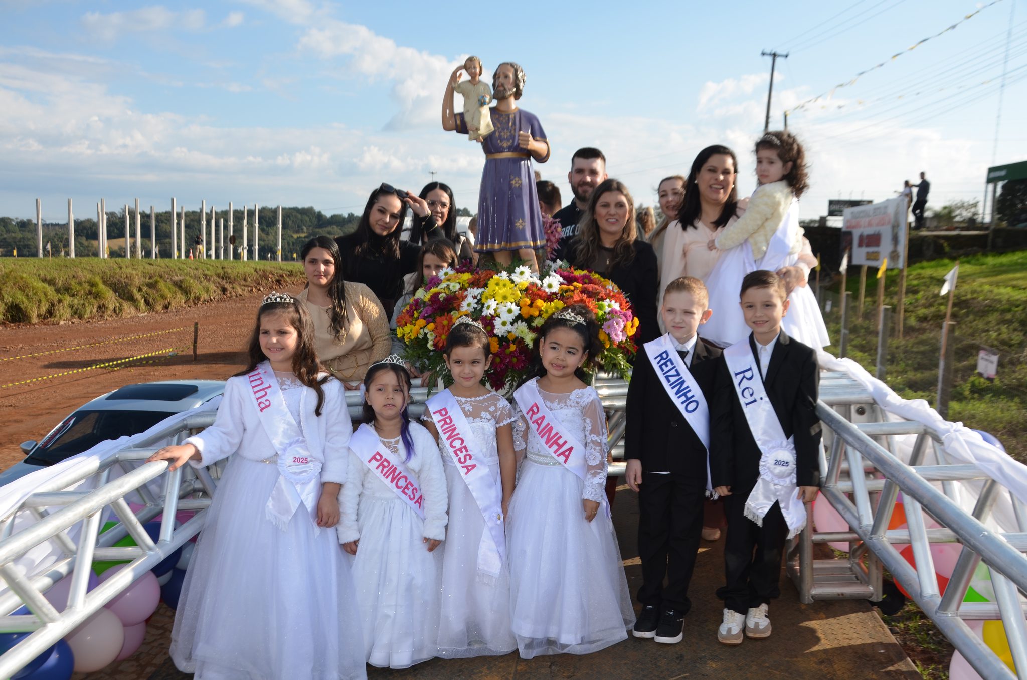 Festa do Colono e Motorista da comunidade São Cristóvão de FW