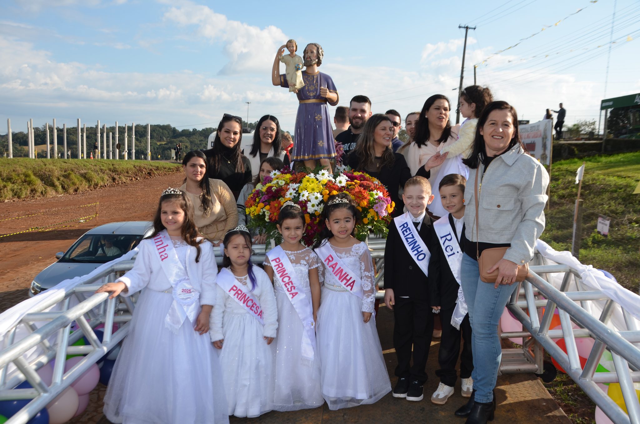 Festa do Colono e Motorista da comunidade São Cristóvão de FW