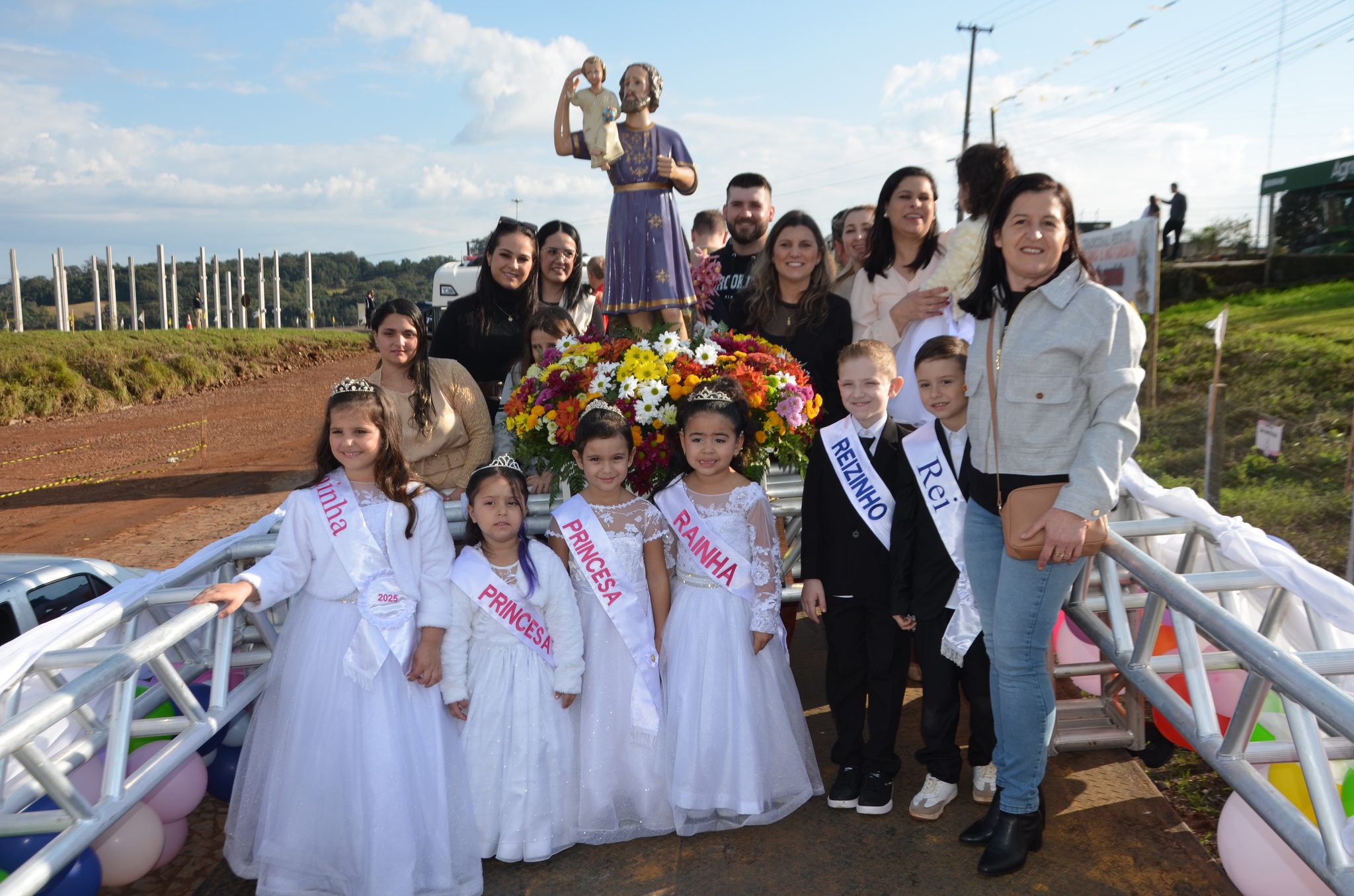 Festa do Colono e Motorista da comunidade São Cristóvão de FW