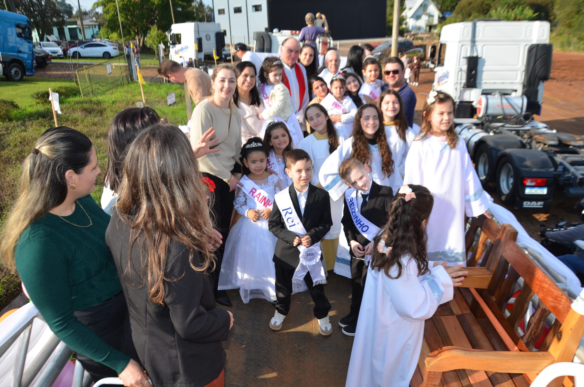 Festa do Colono e Motorista da comunidade São Cristóvão de FW