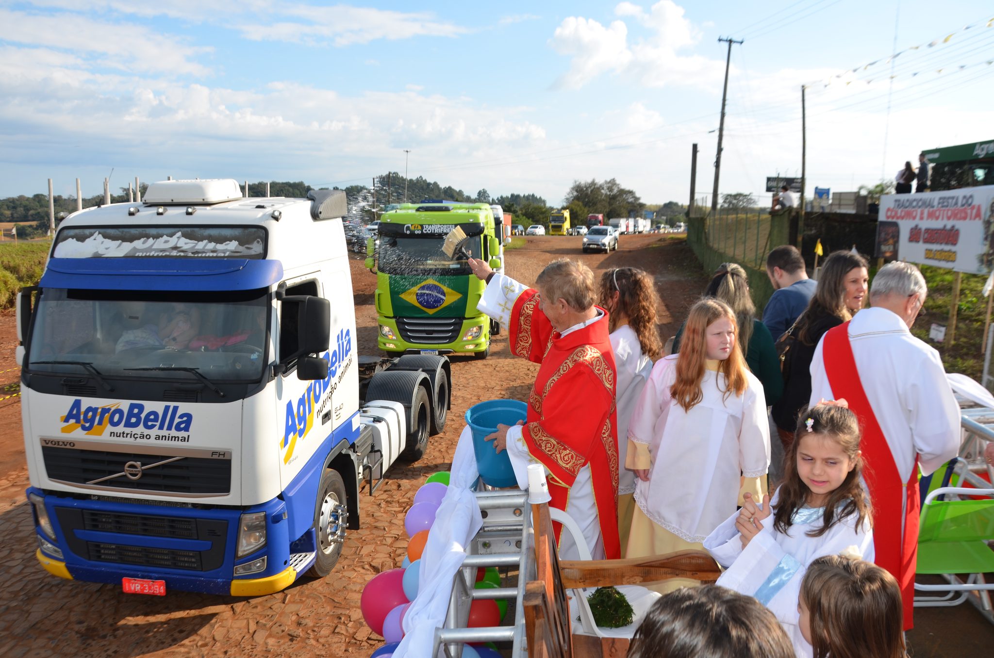 Festa do Colono e Motorista da comunidade São Cristóvão de FW