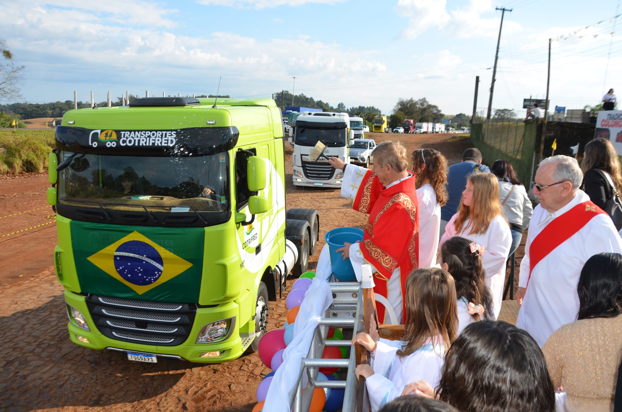 Festa do Colono e Motorista da comunidade São Cristóvão de FW