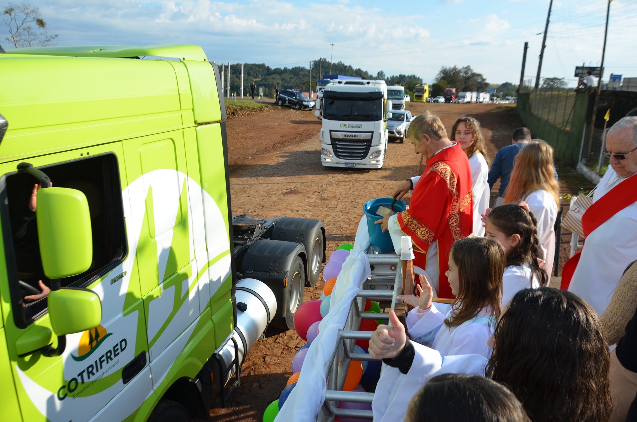 Festa do Colono e Motorista da comunidade São Cristóvão de FW