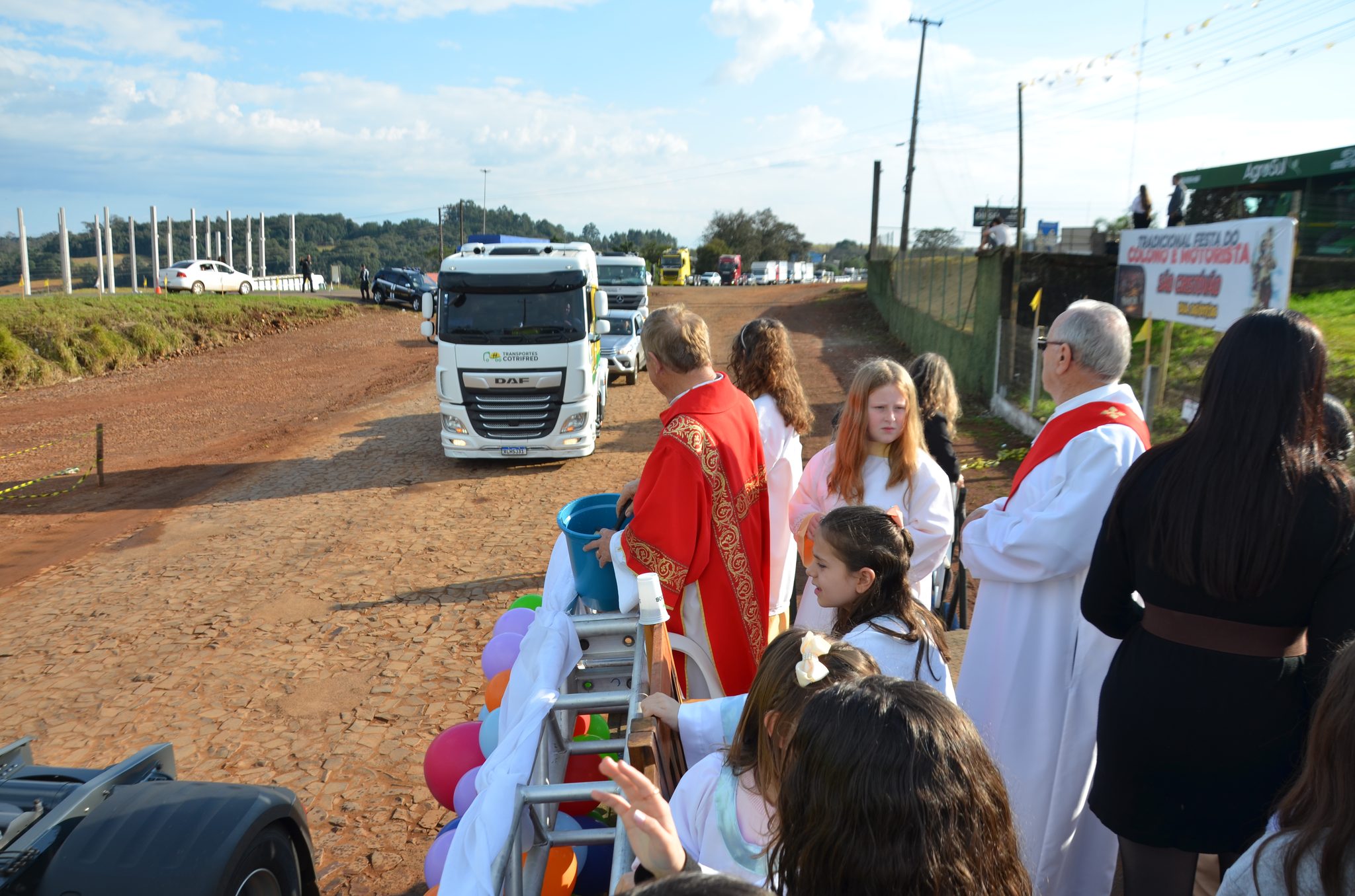 Festa do Colono e Motorista da comunidade São Cristóvão de FW