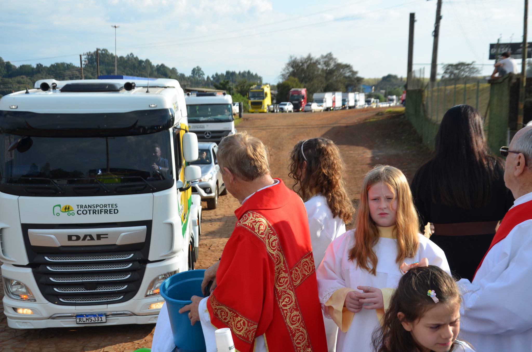 Festa do Colono e Motorista da comunidade São Cristóvão de FW