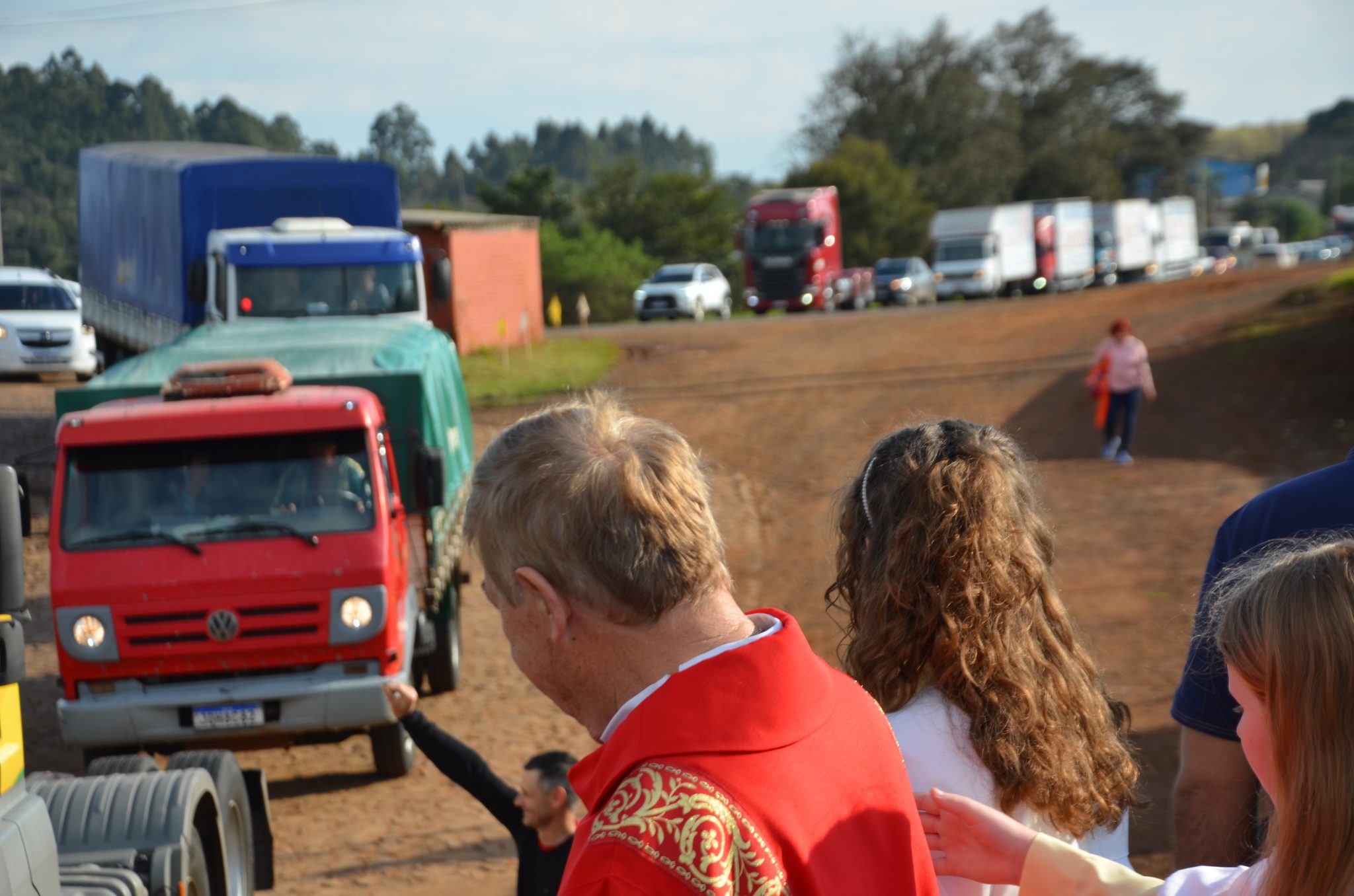 Festa do Colono e Motorista da comunidade São Cristóvão de FW