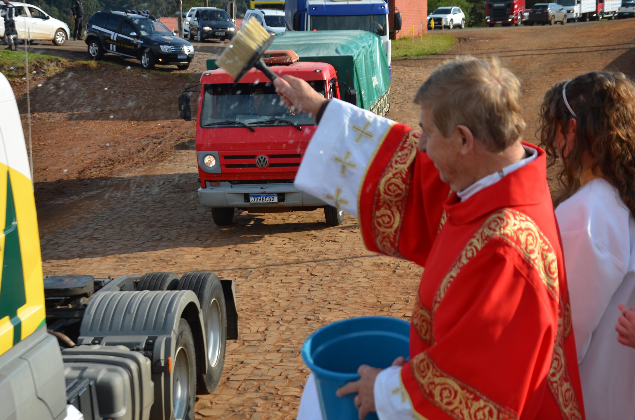 Festa do Colono e Motorista da comunidade São Cristóvão de FW