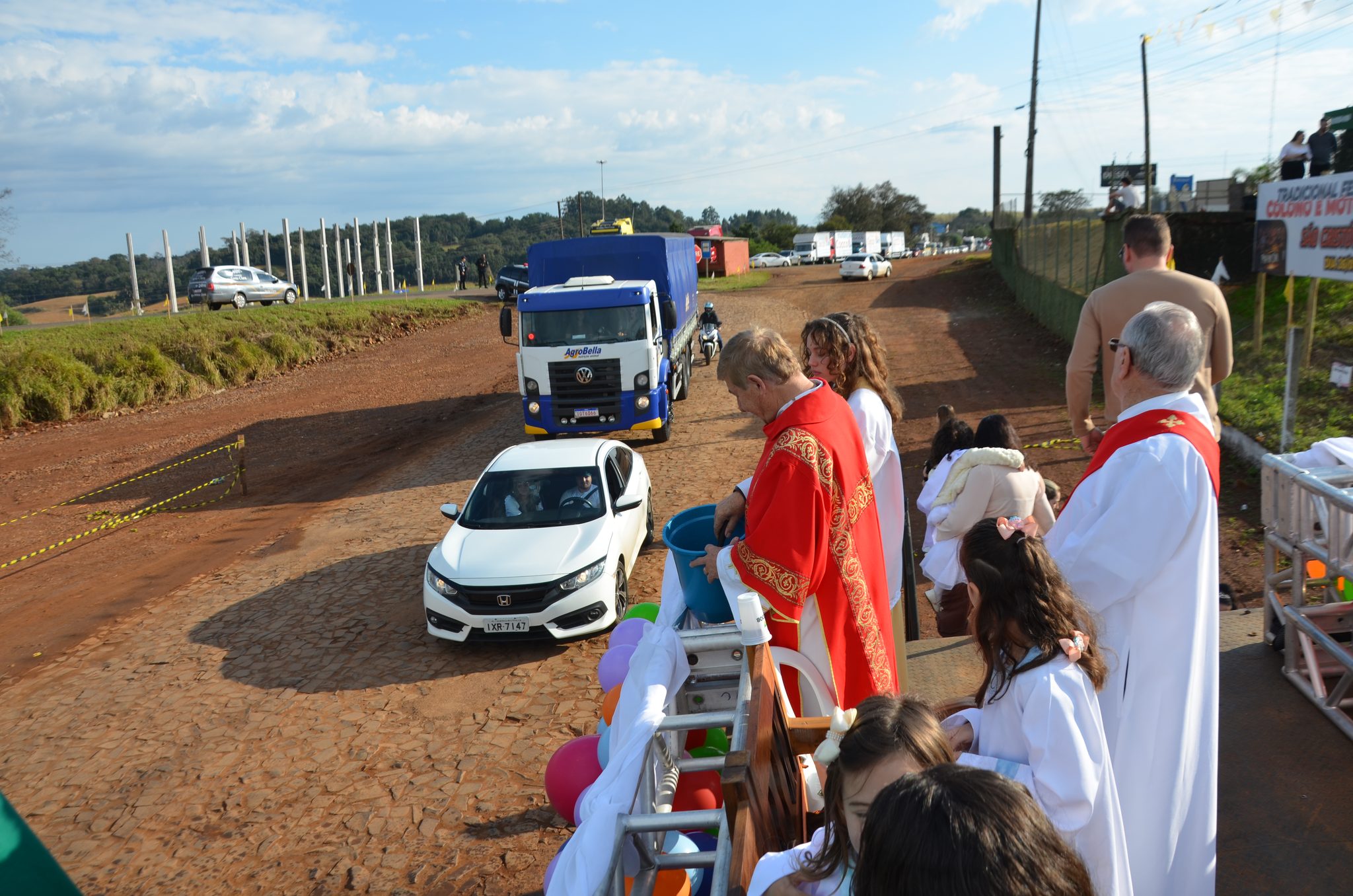 Festa do Colono e Motorista da comunidade São Cristóvão de FW