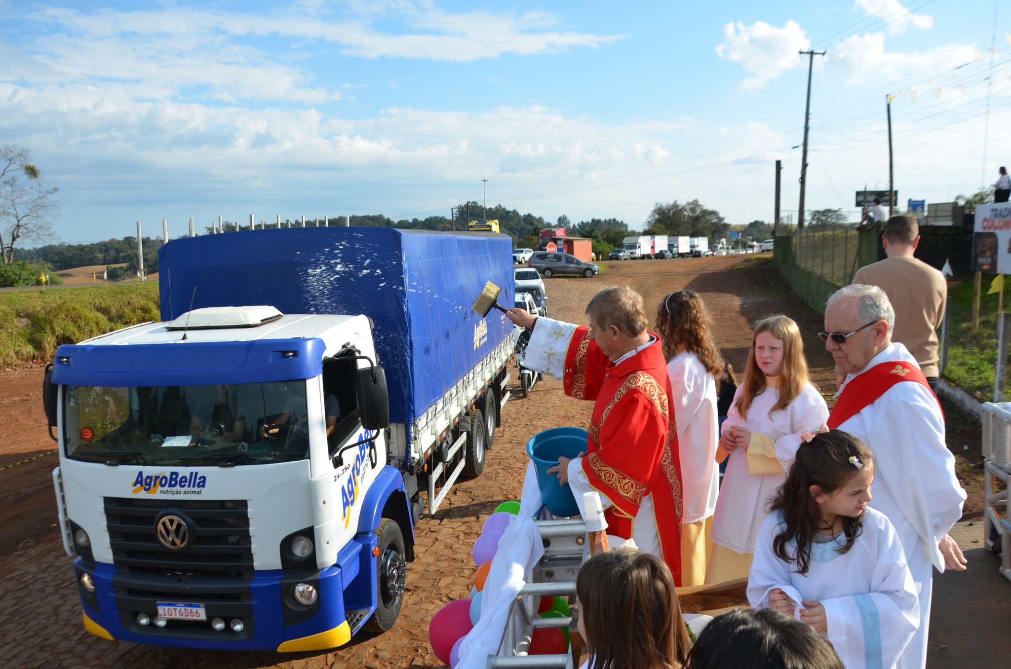Festa do Colono e Motorista da comunidade São Cristóvão de FW