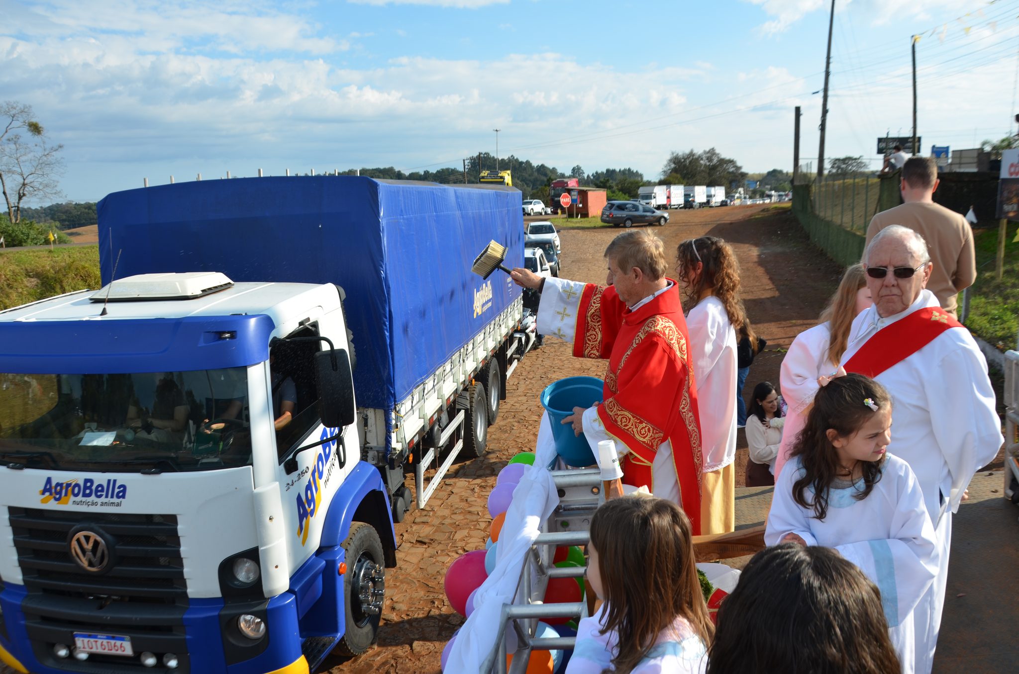 Festa do Colono e Motorista da comunidade São Cristóvão de FW
