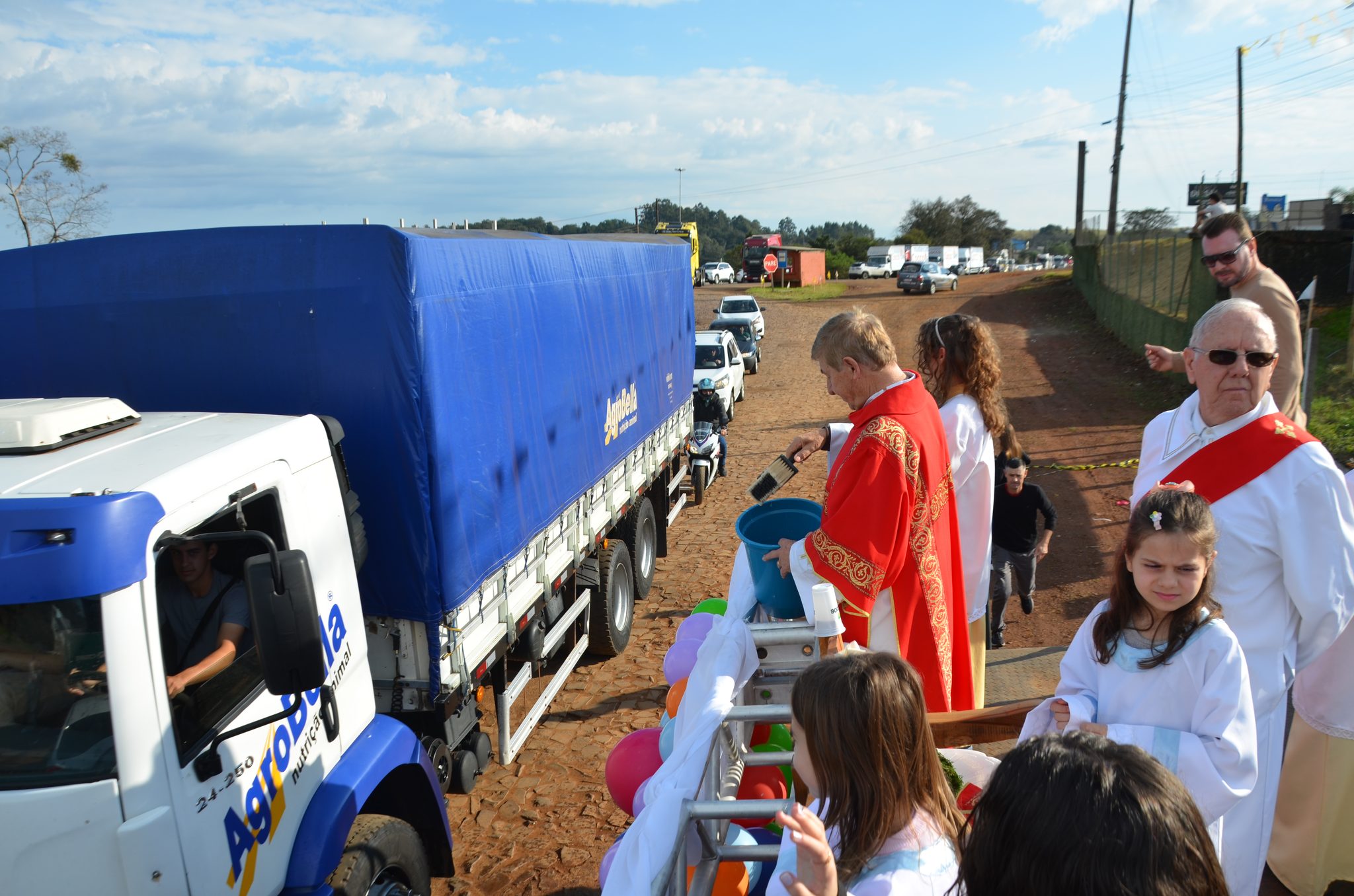 Festa do Colono e Motorista da comunidade São Cristóvão de FW