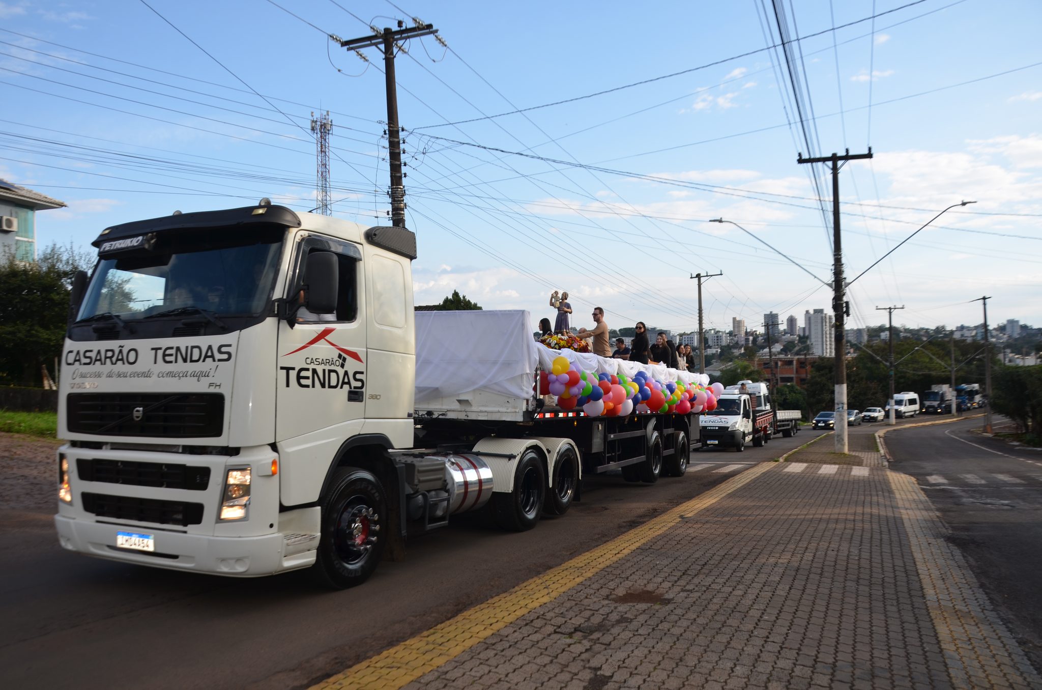 Festa do Colono e Motorista da comunidade São Cristóvão de FW