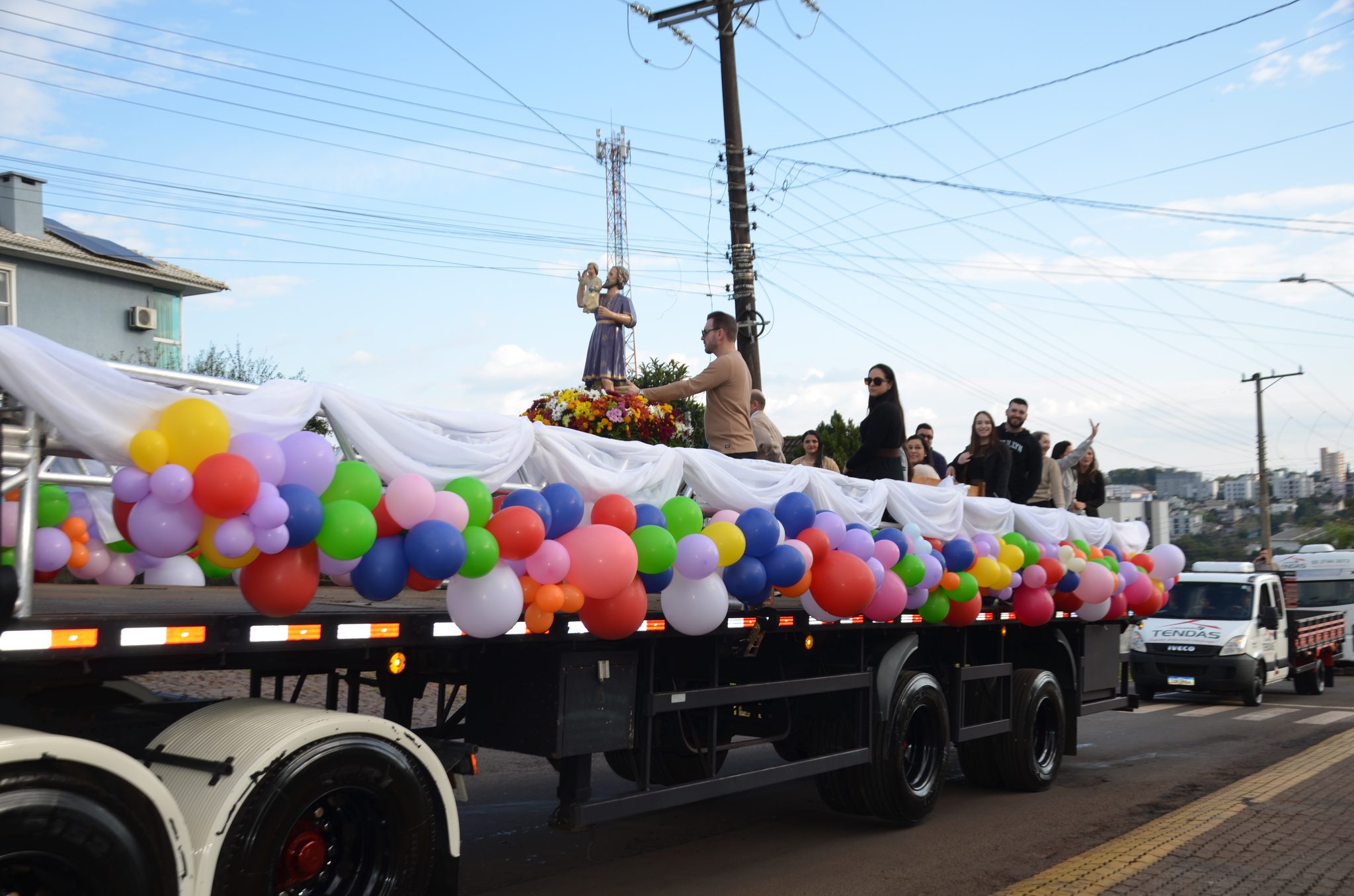 Festa do Colono e Motorista da comunidade São Cristóvão de FW