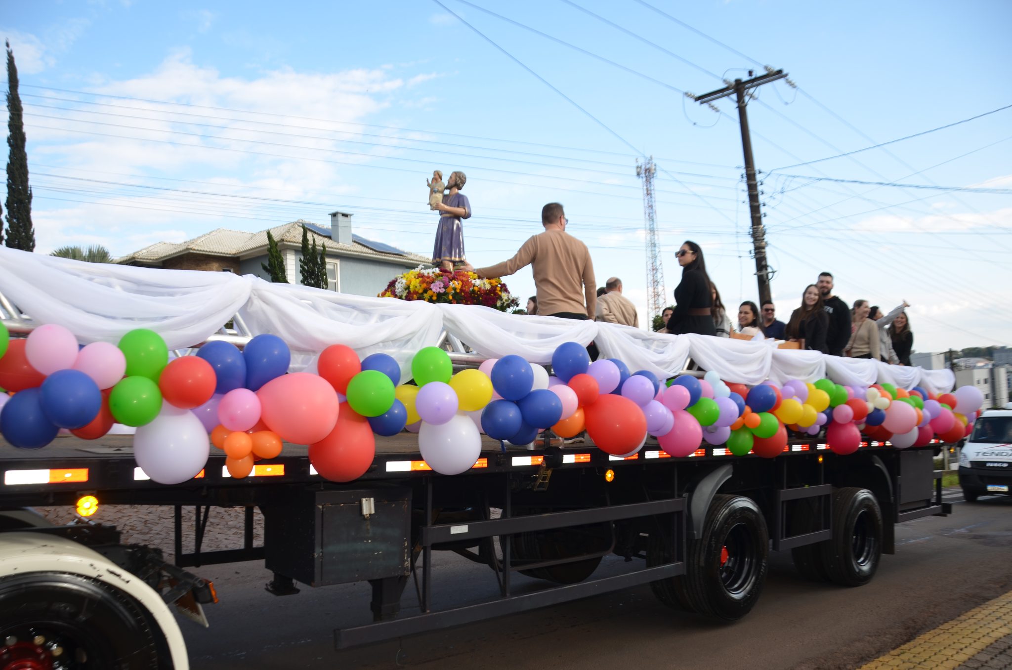 Festa do Colono e Motorista da comunidade São Cristóvão de FW
