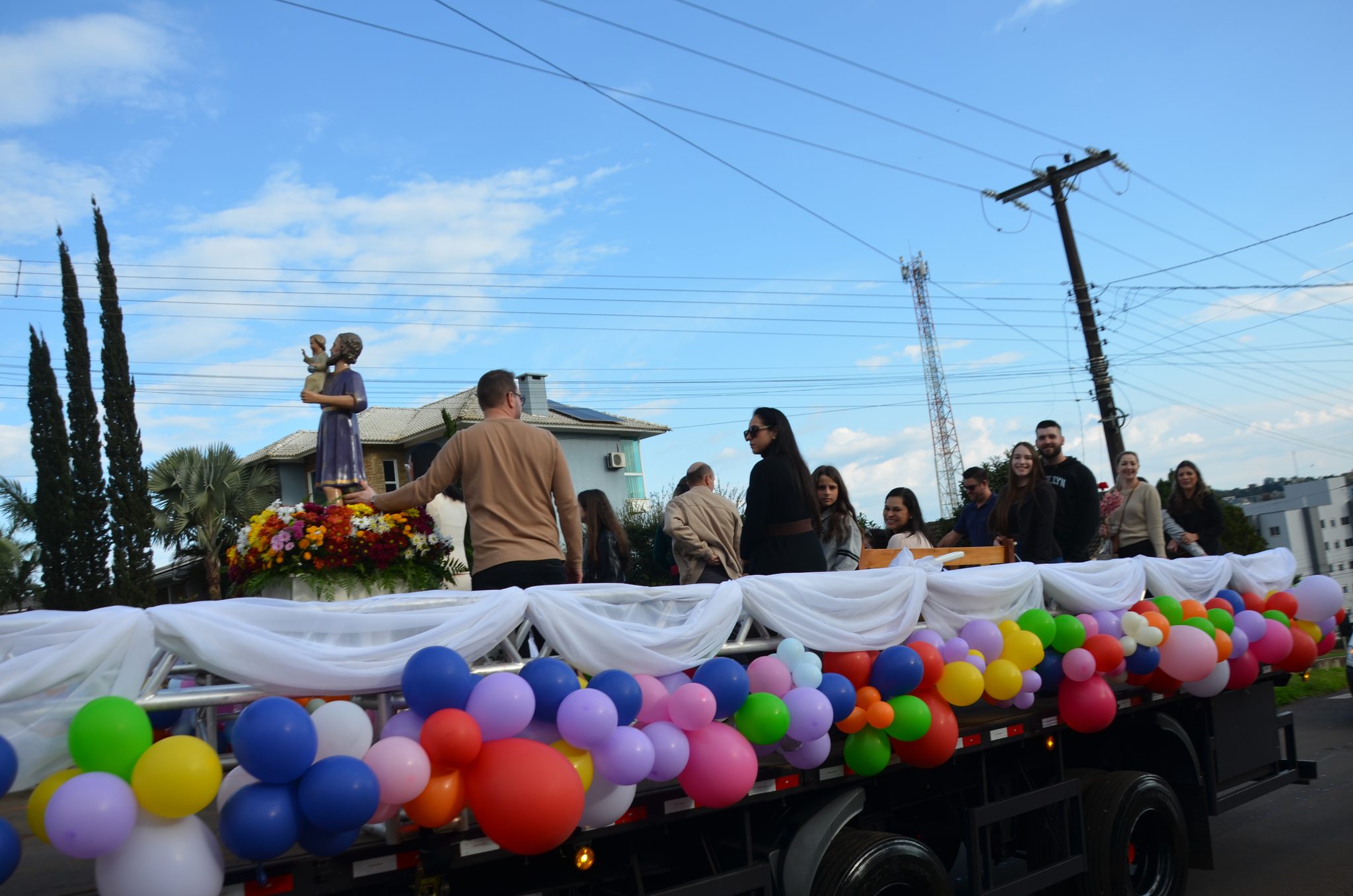 Festa do Colono e Motorista da comunidade São Cristóvão de FW