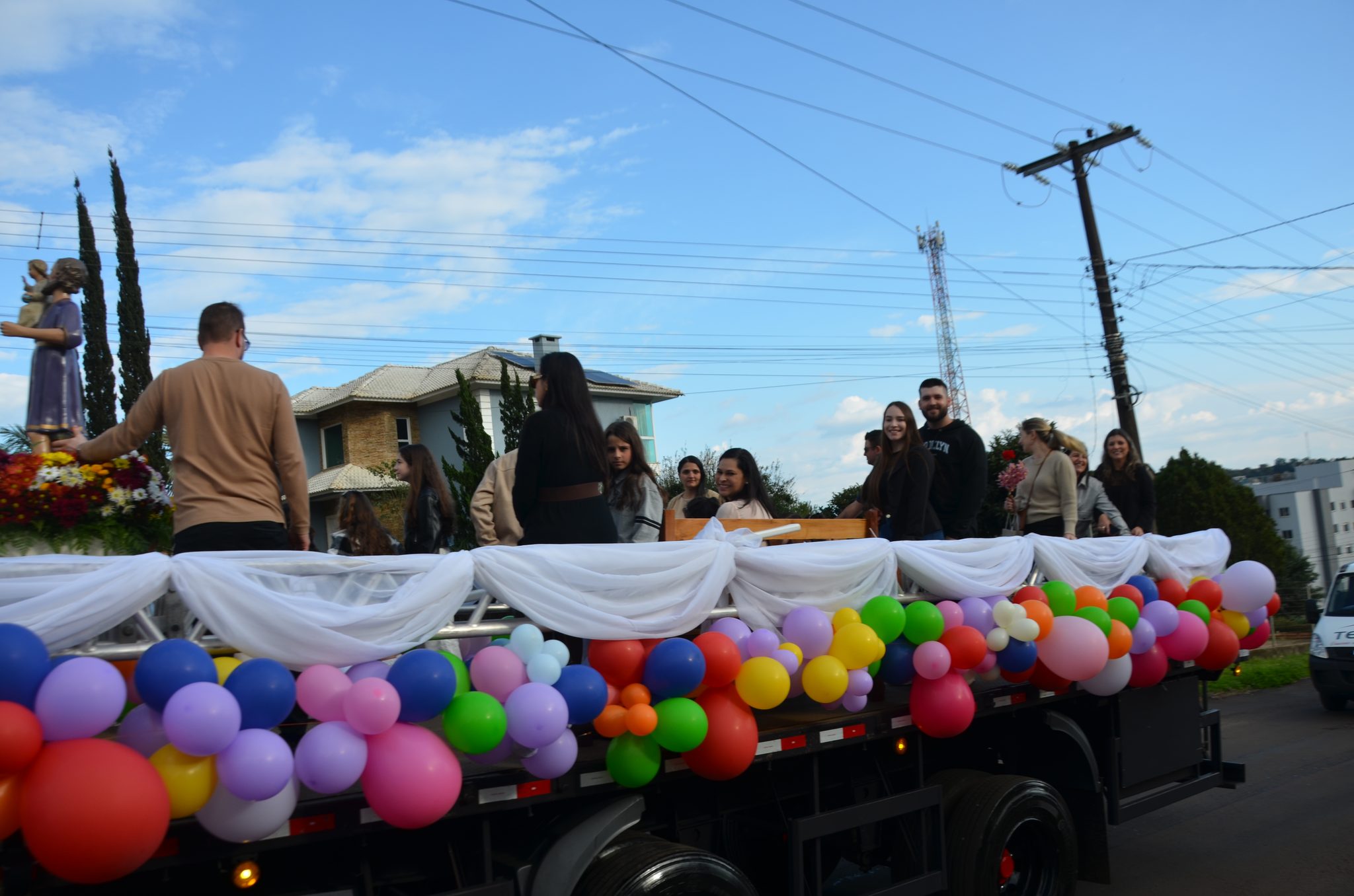 Festa do Colono e Motorista da comunidade São Cristóvão de FW