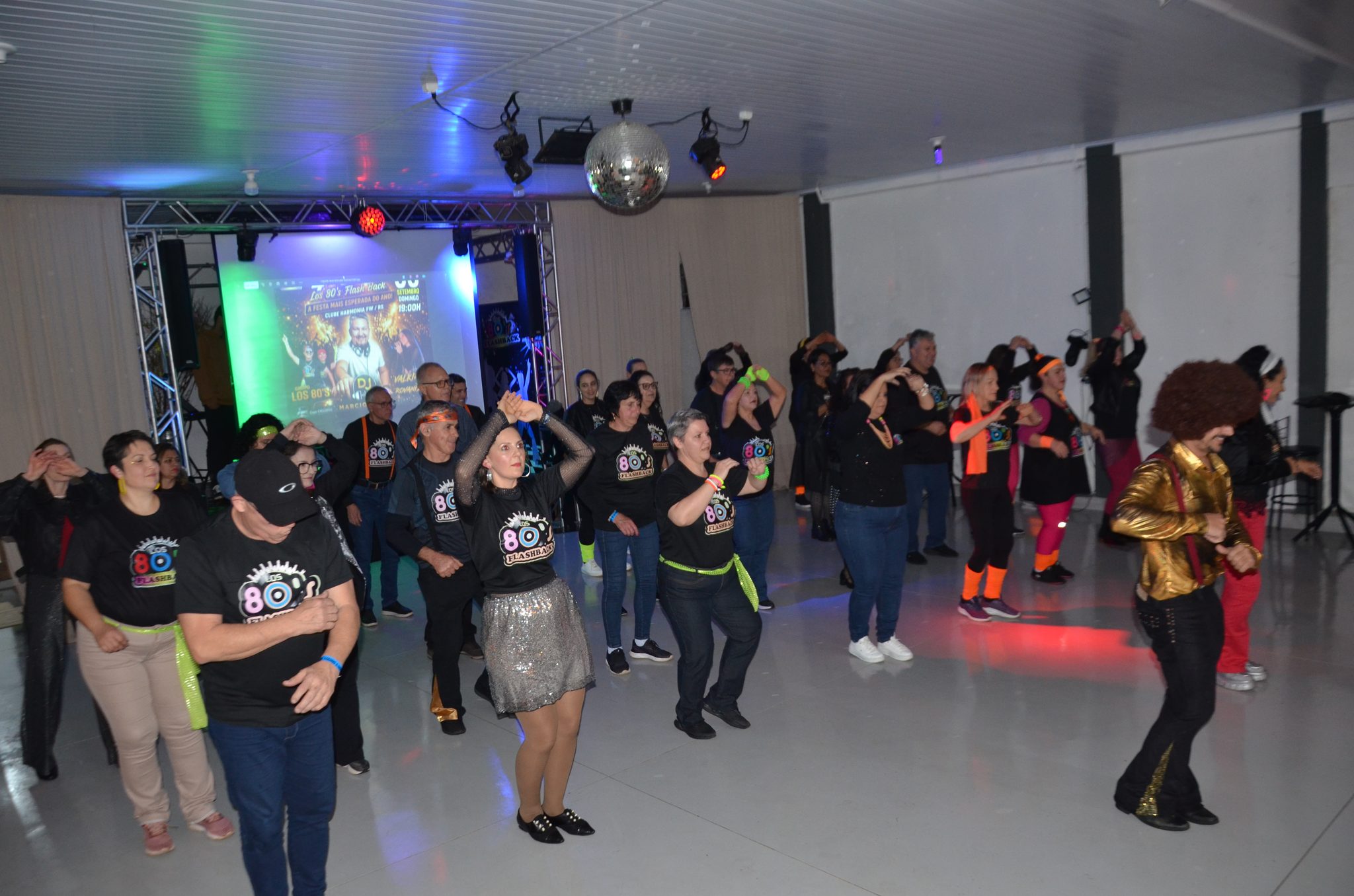 FW - Lançamento da 4ª edição do Baile Flashback Los 80