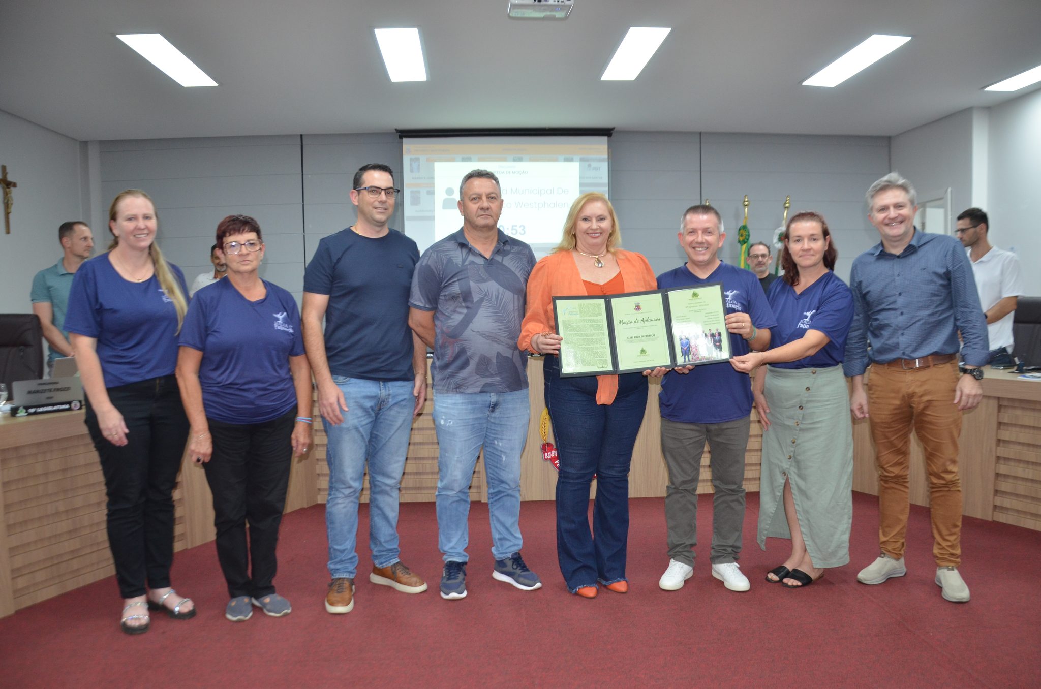 Moção da Câmara de Vereadores de FW ao Clube Magia da Patinação por seus 18 anos