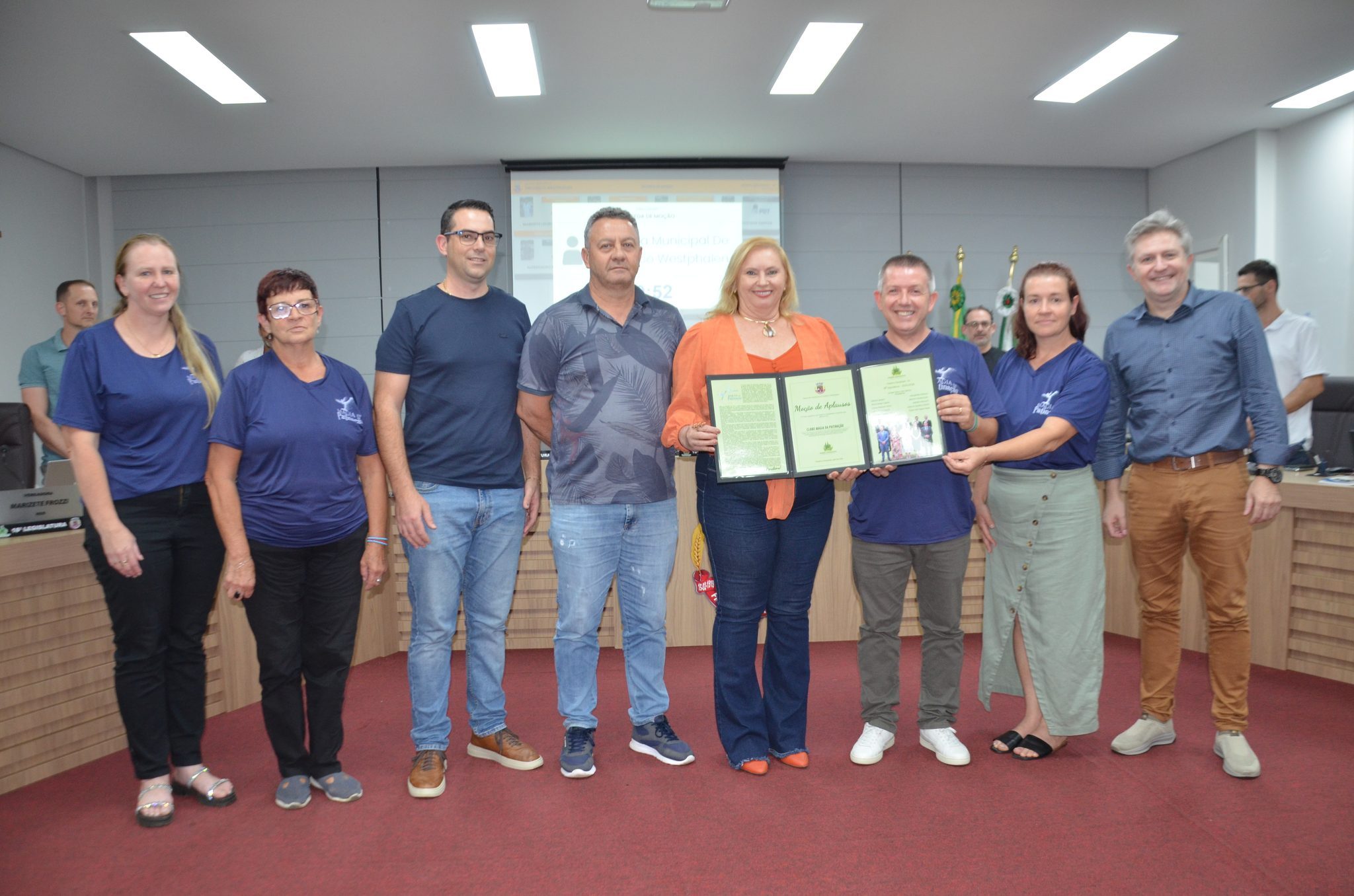 Moção da Câmara de Vereadores de FW ao Clube Magia da Patinação por seus 18 anos