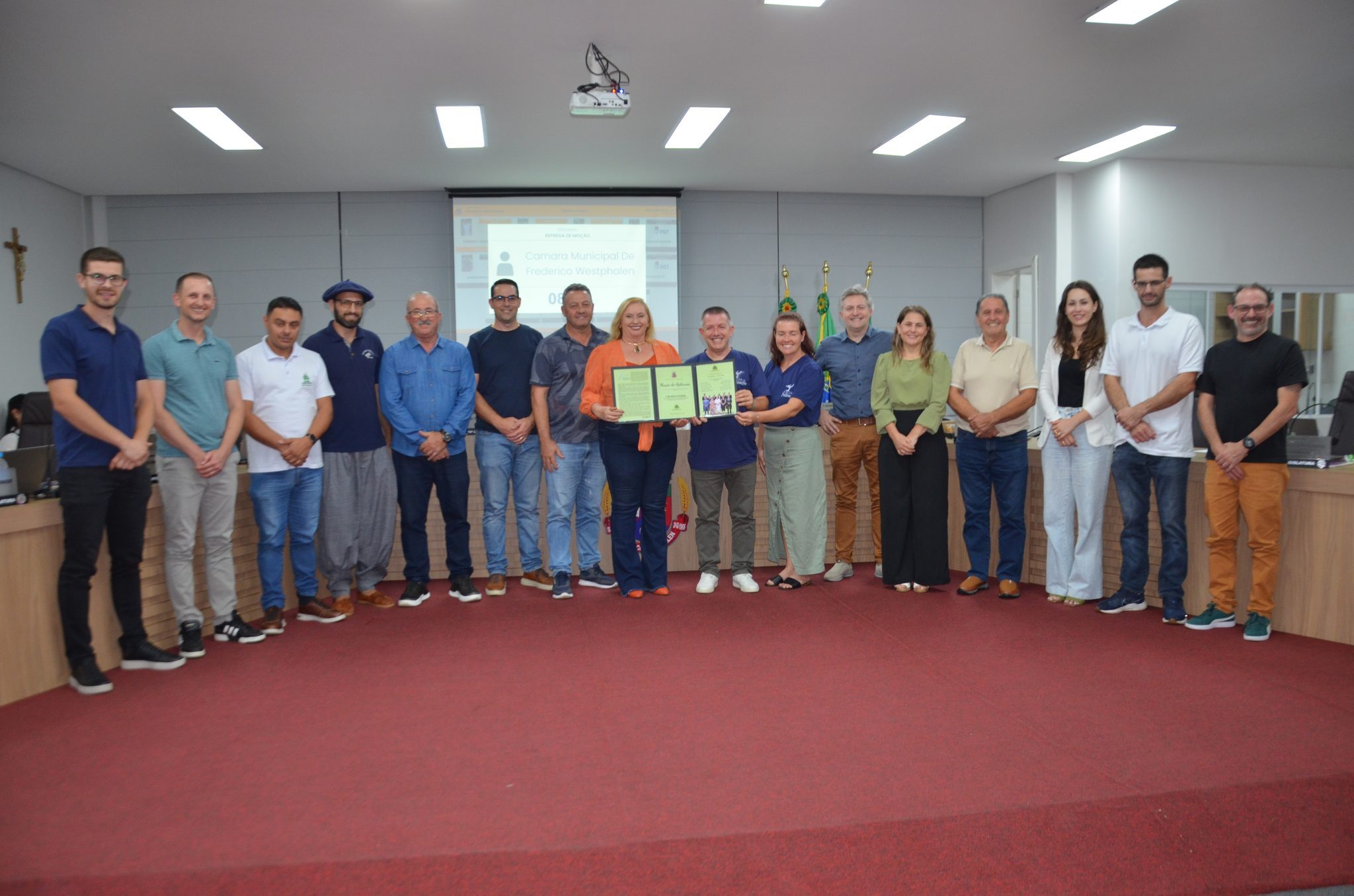 Moção da Câmara de Vereadores de FW ao Clube Magia da Patinação por seus 18 anos