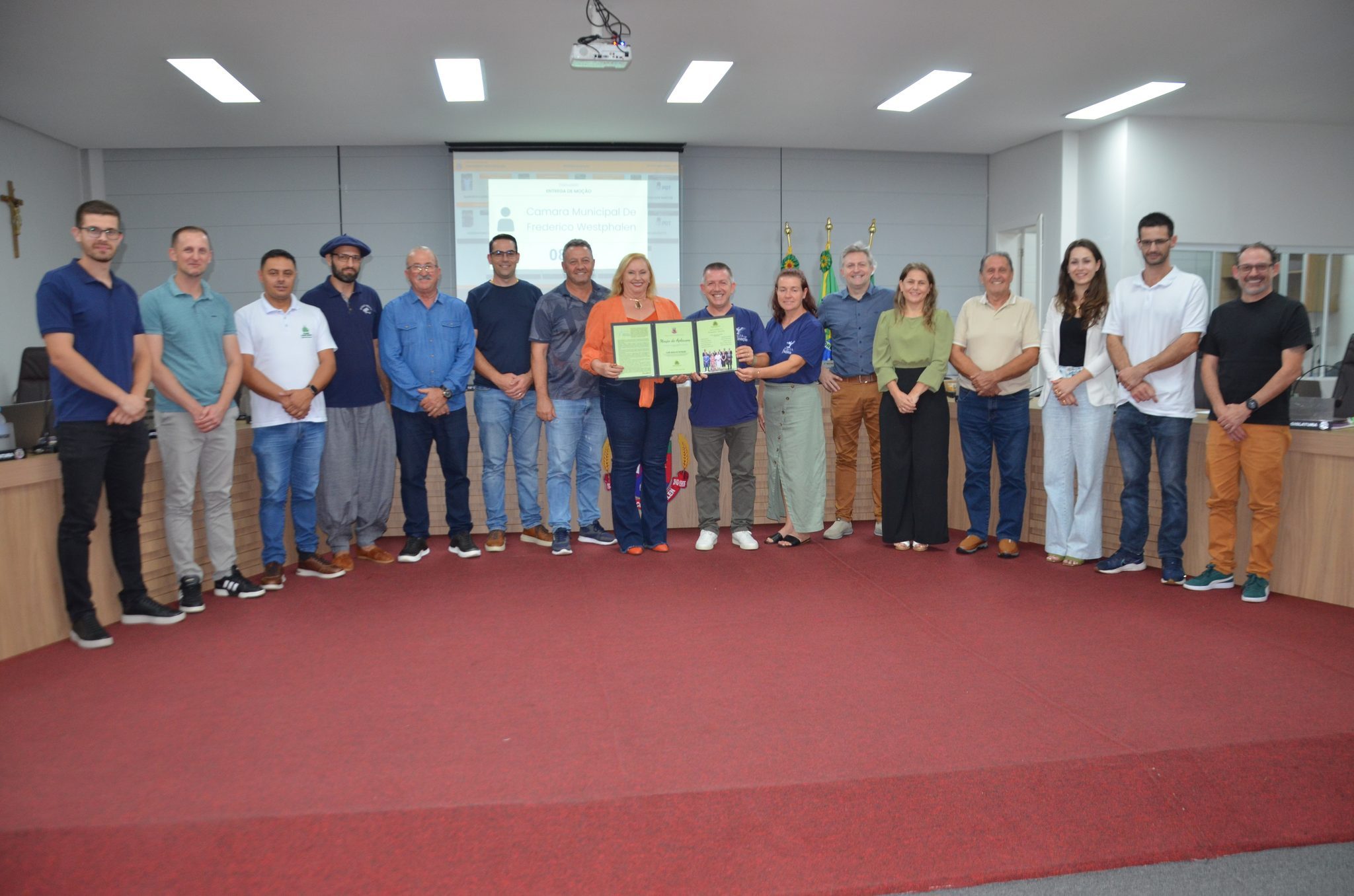 Moção da Câmara de Vereadores de FW ao Clube Magia da Patinação por seus 18 anos