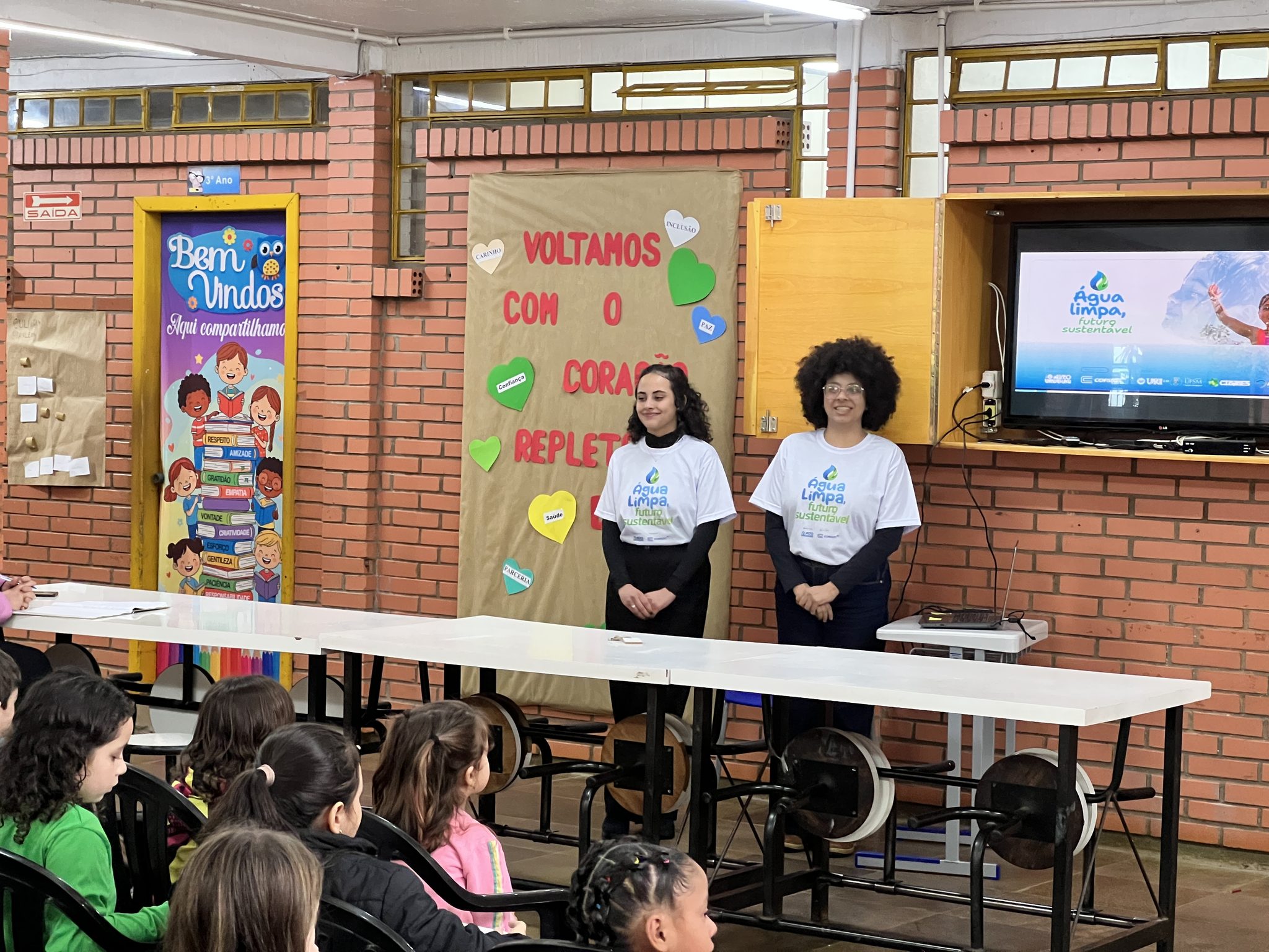Água Limpa, Futuro Sustentável: Escola Estadual de Ensino Fundamental Nossa Senhora Fátima