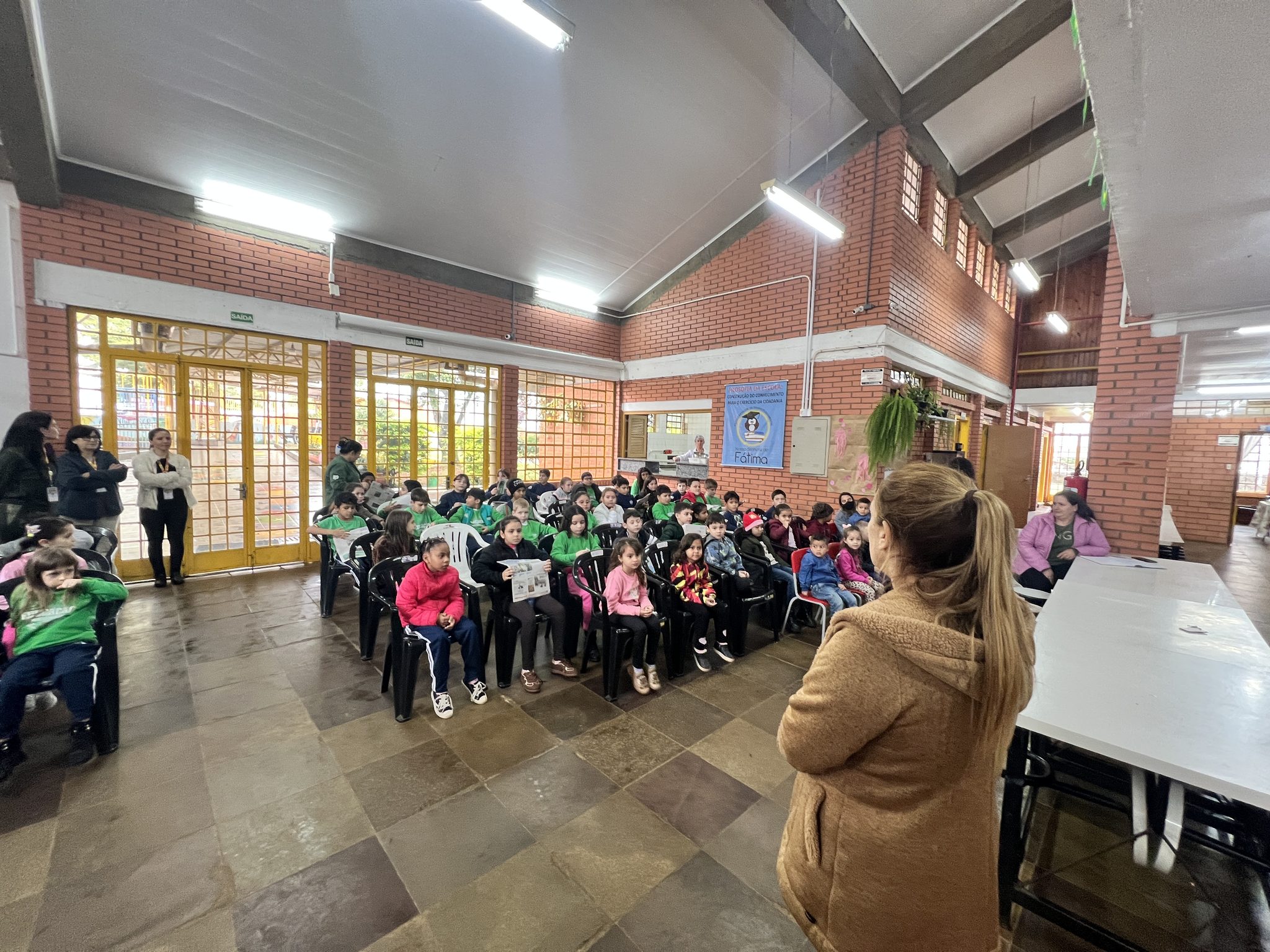 Água Limpa, Futuro Sustentável: Escola Estadual de Ensino Fundamental Nossa Senhora Fátima