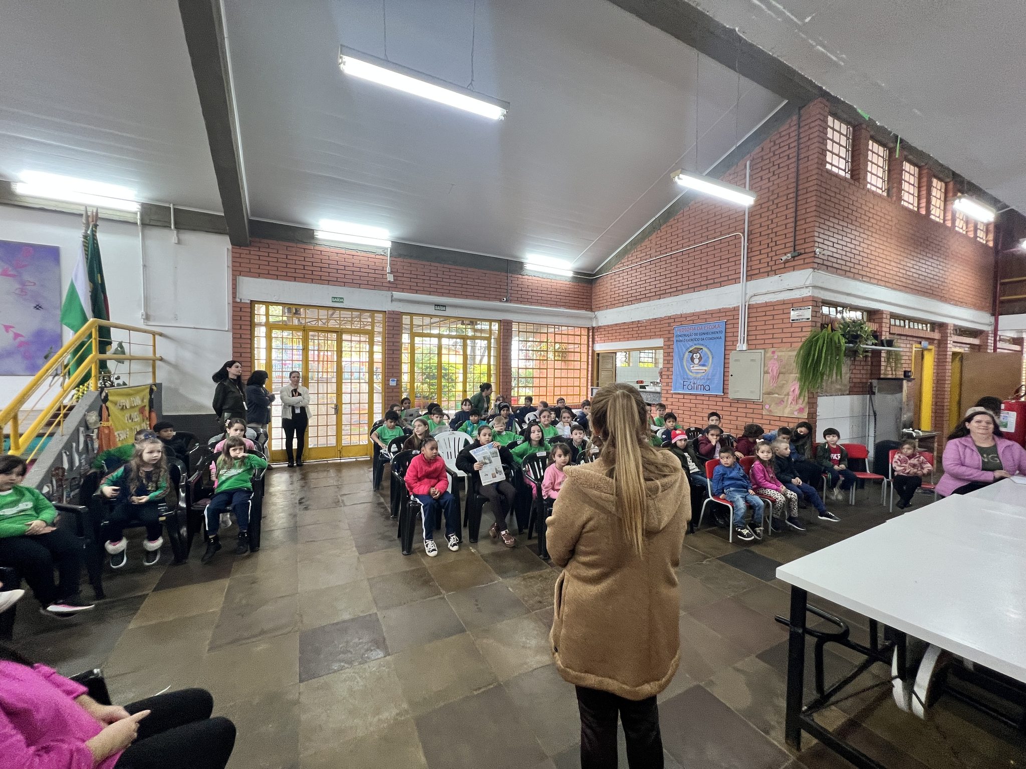 Água Limpa, Futuro Sustentável: Escola Estadual de Ensino Fundamental Nossa Senhora Fátima