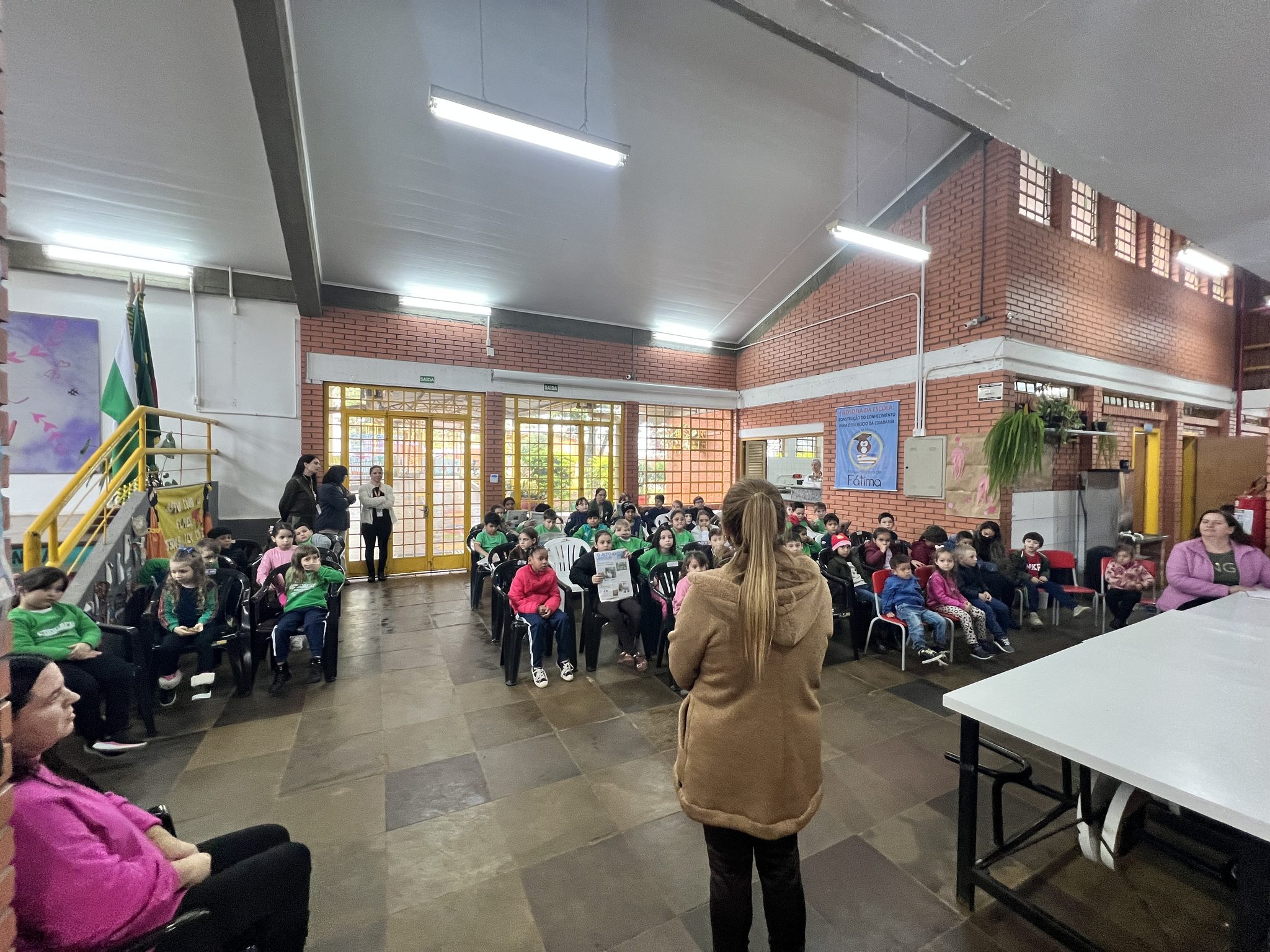 Água Limpa, Futuro Sustentável: Escola Estadual de Ensino Fundamental Nossa Senhora Fátima