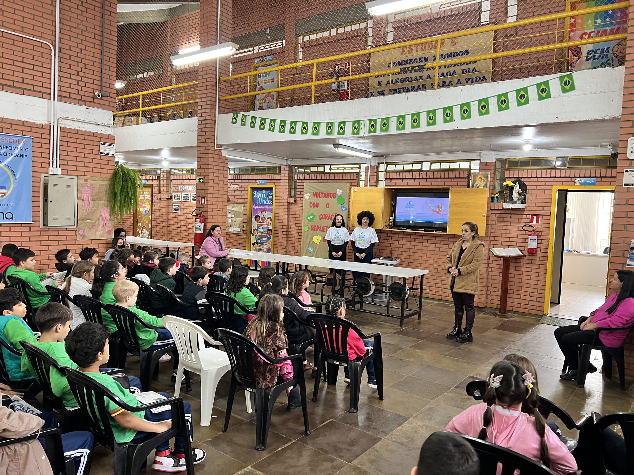Água Limpa, Futuro Sustentável: Escola Estadual de Ensino Fundamental Nossa Senhora Fátima