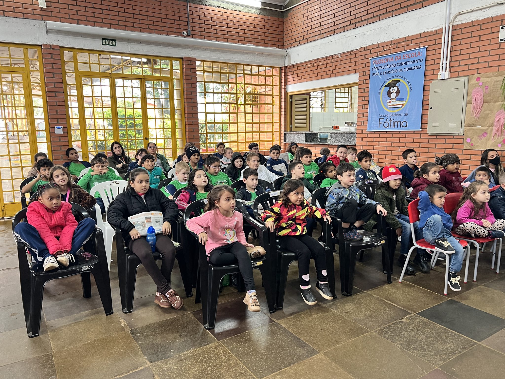 Água Limpa, Futuro Sustentável: Escola Estadual de Ensino Fundamental Nossa Senhora Fátima