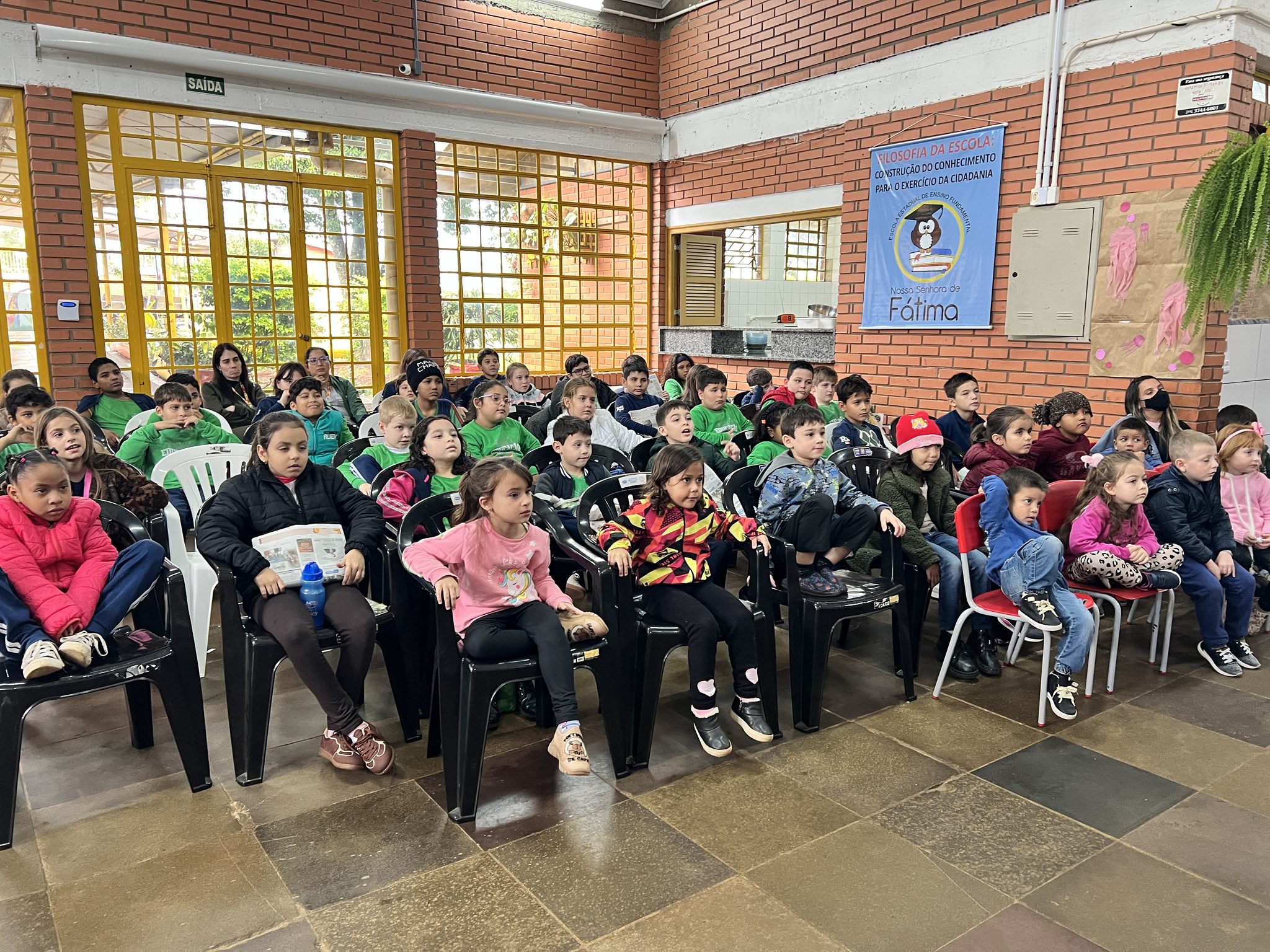 Água Limpa, Futuro Sustentável: Escola Estadual de Ensino Fundamental Nossa Senhora Fátima