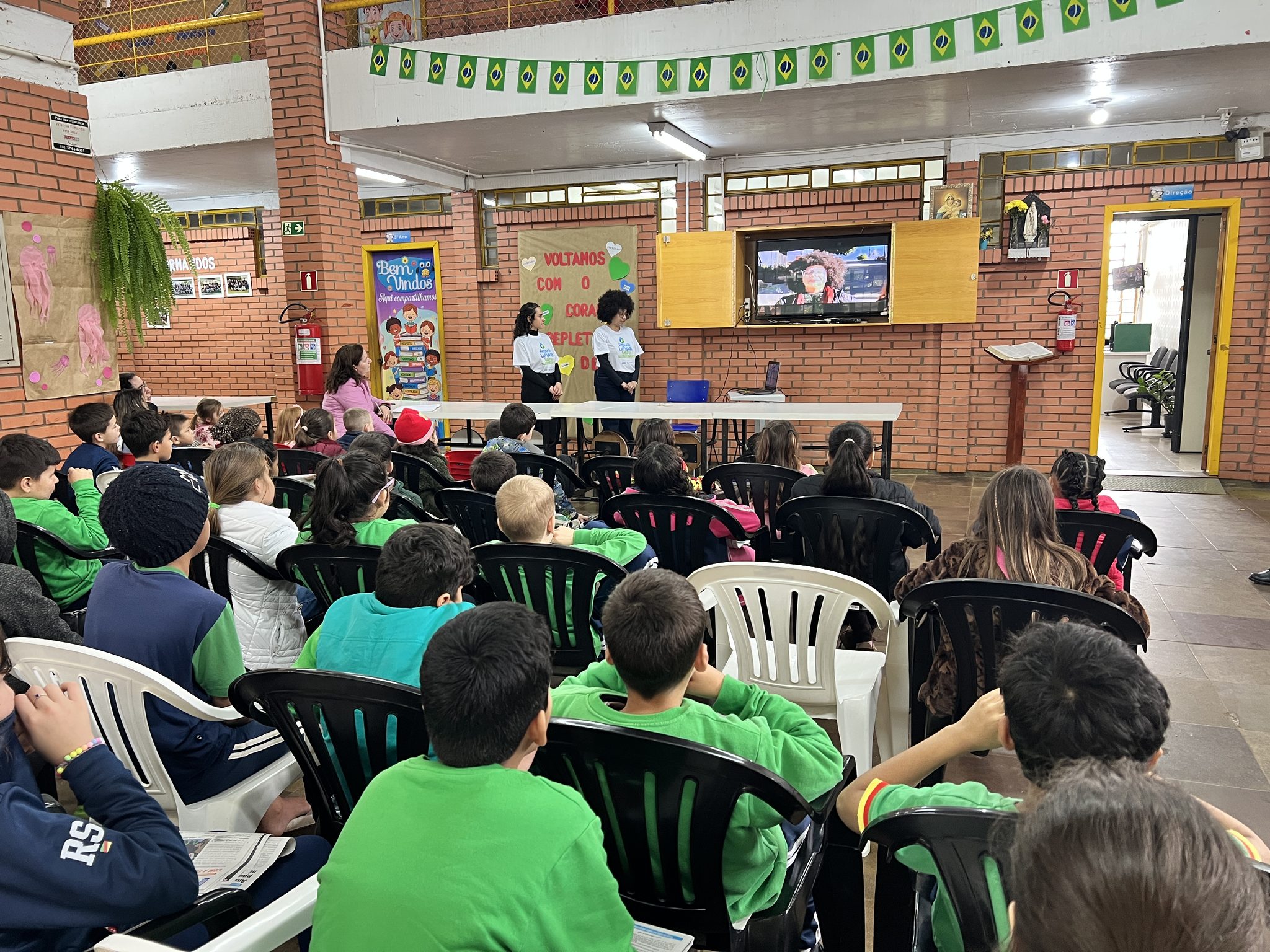 Água Limpa, Futuro Sustentável: Escola Estadual de Ensino Fundamental Nossa Senhora Fátima
