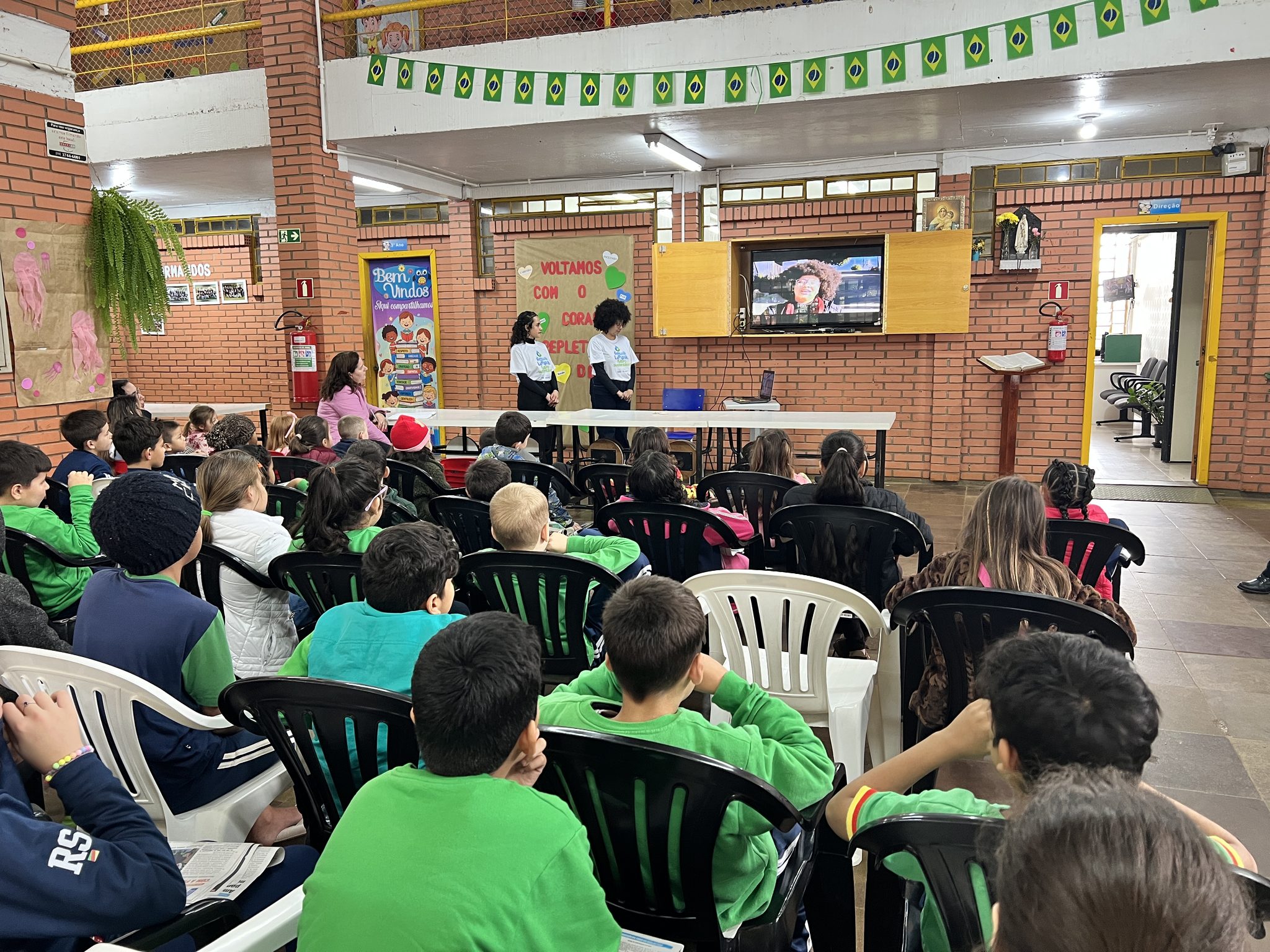 Água Limpa, Futuro Sustentável: Escola Estadual de Ensino Fundamental Nossa Senhora Fátima