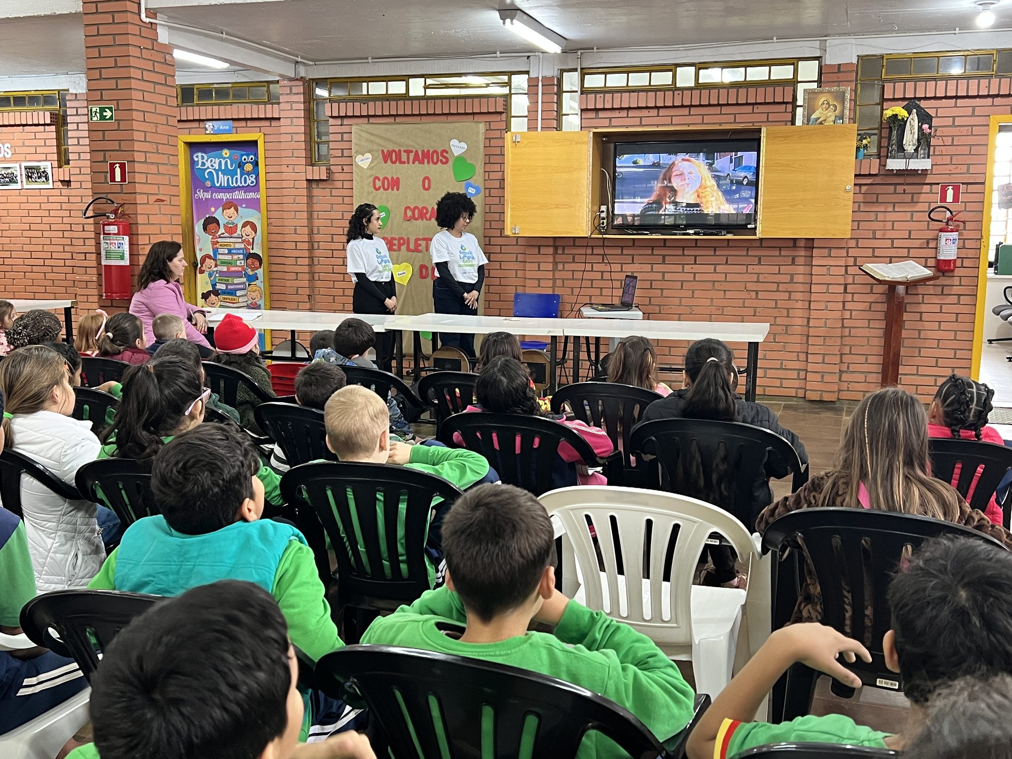 Água Limpa, Futuro Sustentável: Escola Estadual de Ensino Fundamental Nossa Senhora Fátima