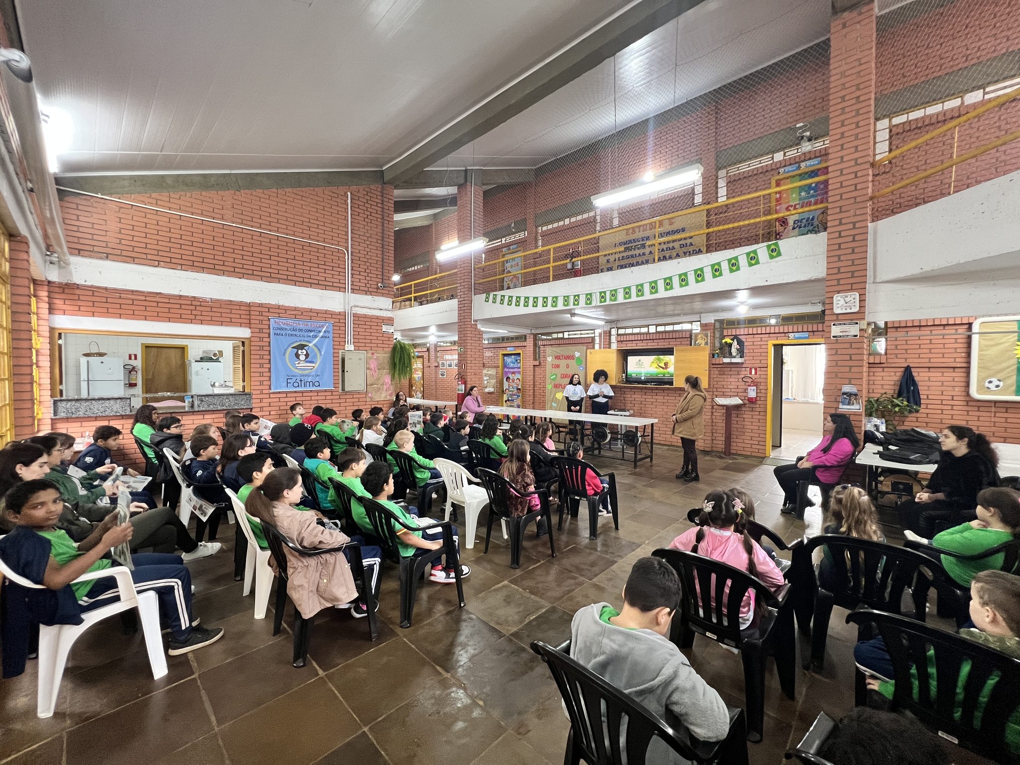 Água Limpa, Futuro Sustentável: Escola Estadual de Ensino Fundamental Nossa Senhora Fátima