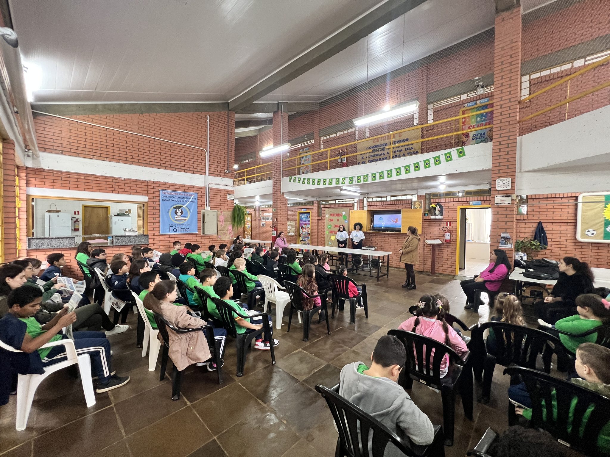 Água Limpa, Futuro Sustentável: Escola Estadual de Ensino Fundamental Nossa Senhora Fátima