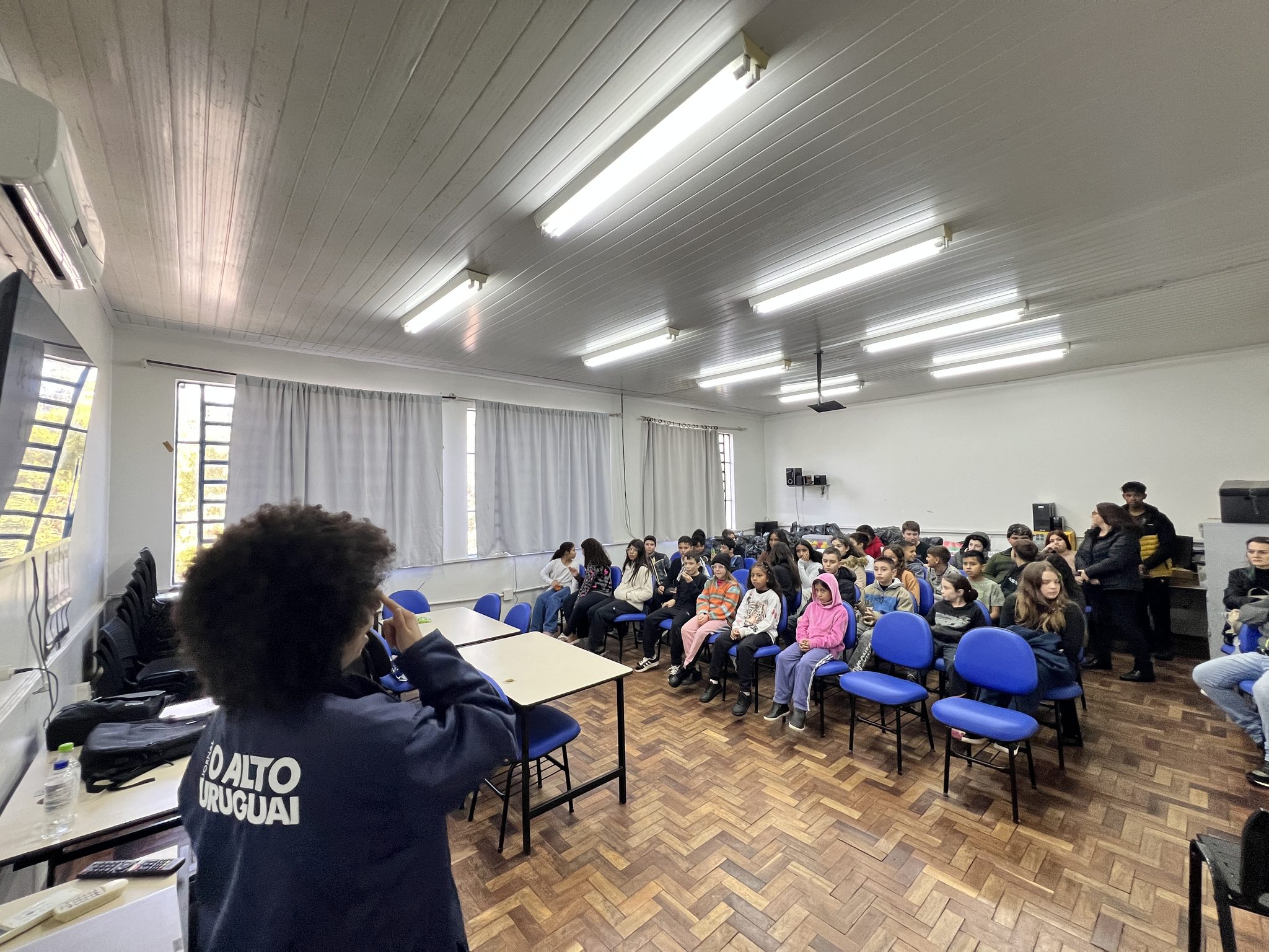 Água Limpa, Futuro Sustentável: Escola Estadual Ensino Fundamental Giusto Damo