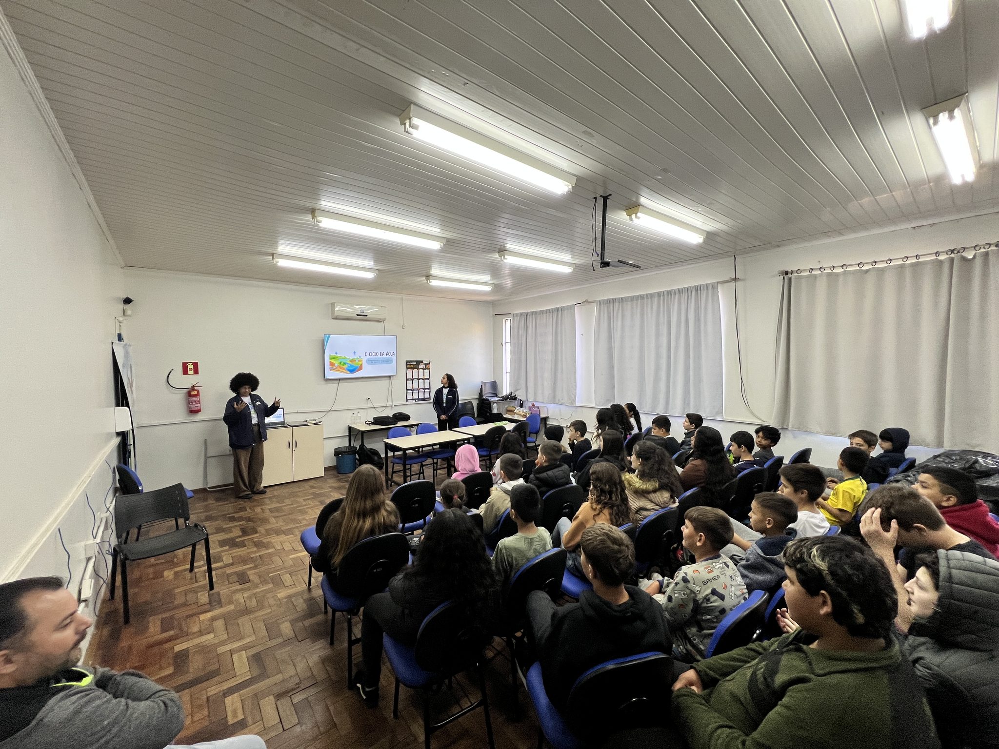 Água Limpa, Futuro Sustentável: Escola Estadual Ensino Fundamental Giusto Damo