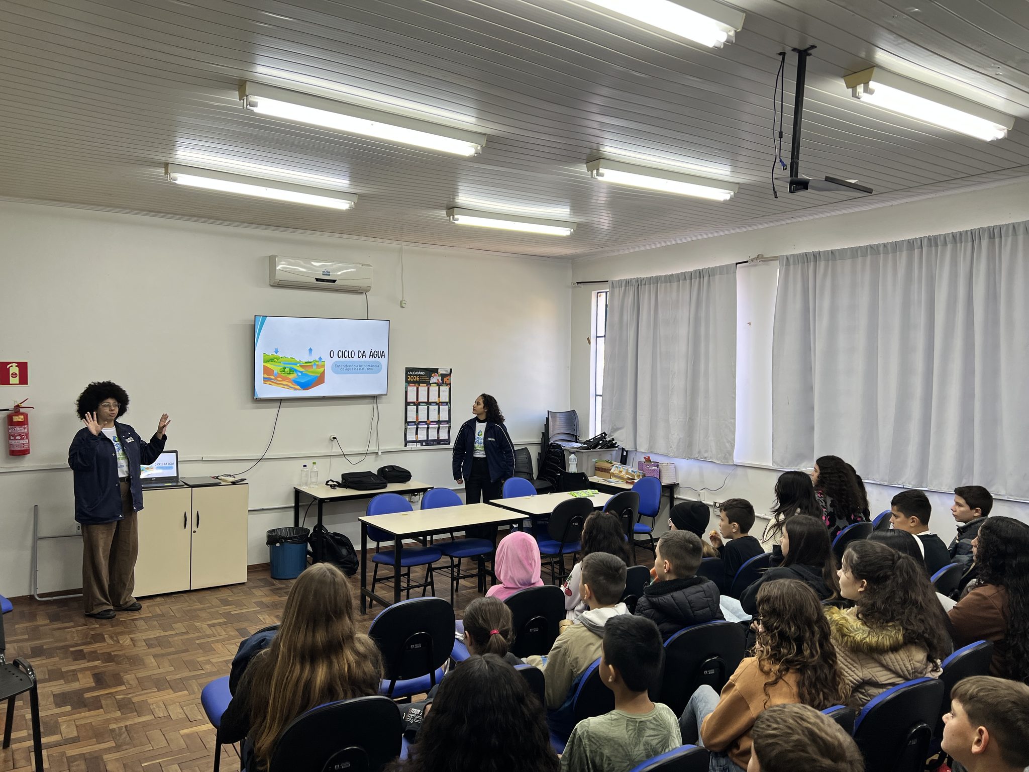Água Limpa, Futuro Sustentável: Escola Estadual Ensino Fundamental Giusto Damo